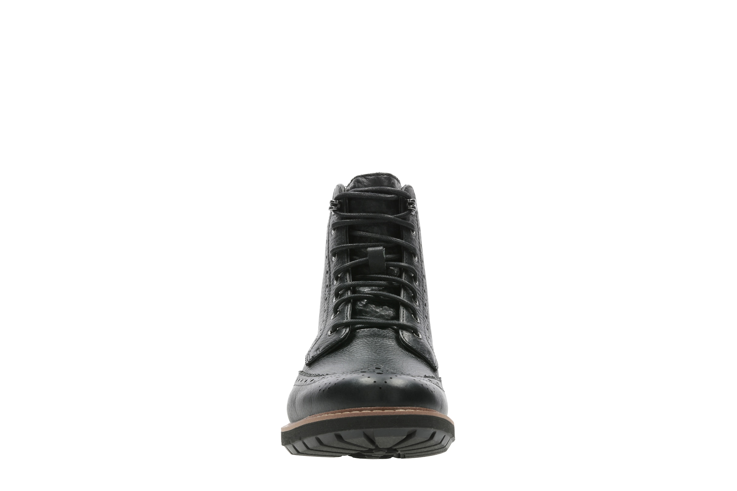 Clarks Schnürstiefel »Batcombe Lord«, Budapester, Brogue, Business Stiefel mit Lyralochung