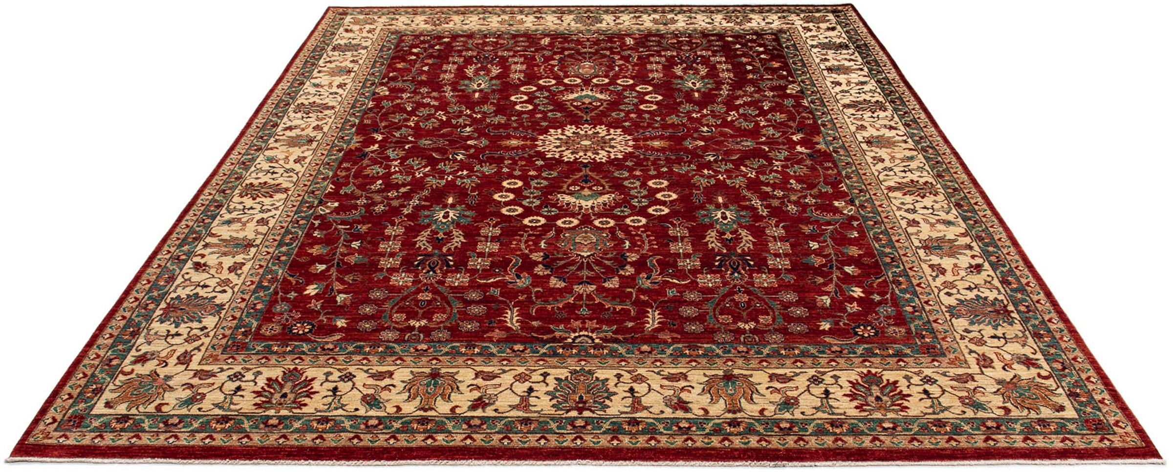 morgenland Orientteppich »Ziegler - 300 x 244 cm - dunkelrot«, rechteckig, günstig online kaufen