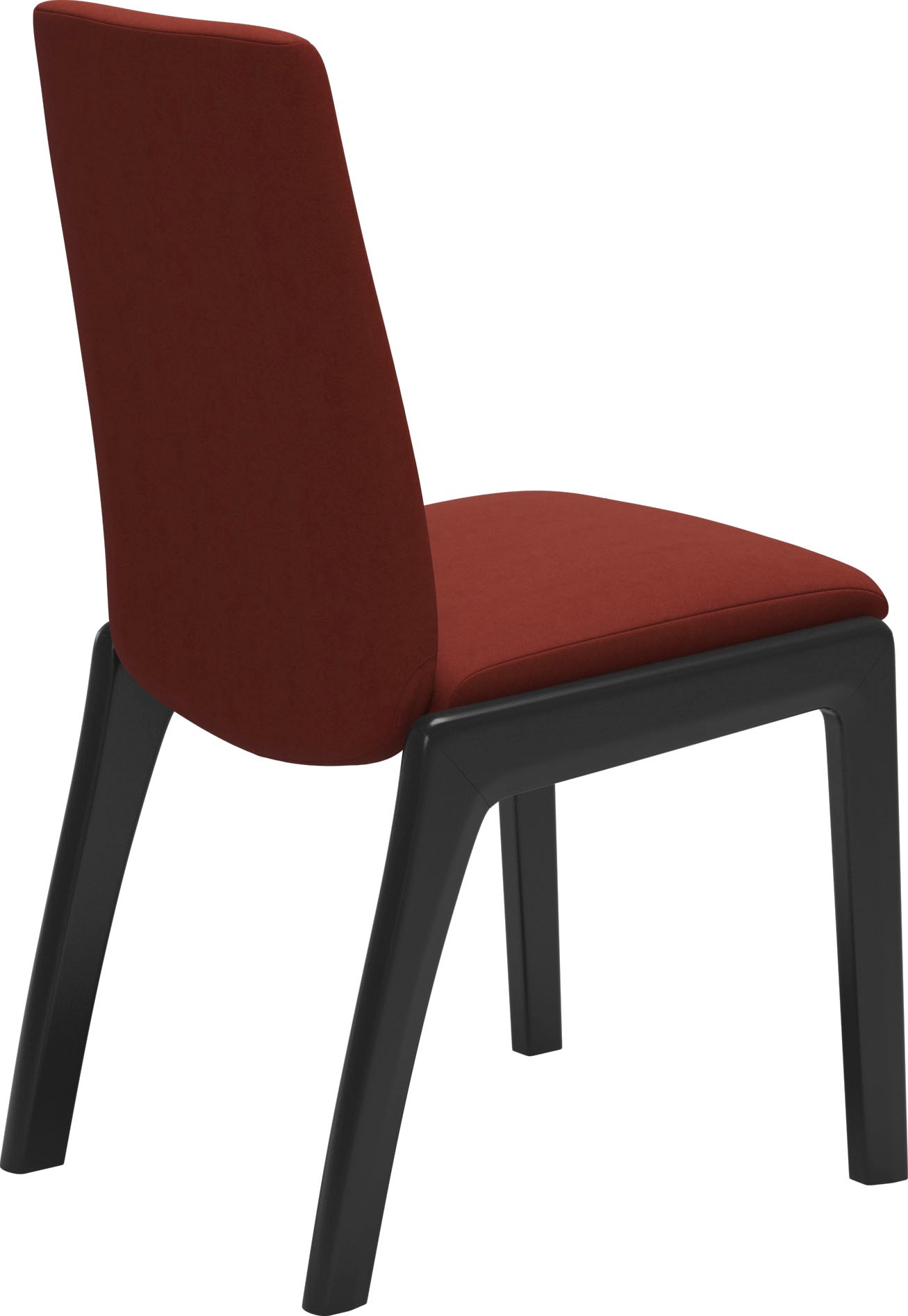 Stressless® Polsterstuhl »Laurel«, Microfaser DINAMICA, Low Back, Größe M, mit abgerundeten Beinen in Schwarz