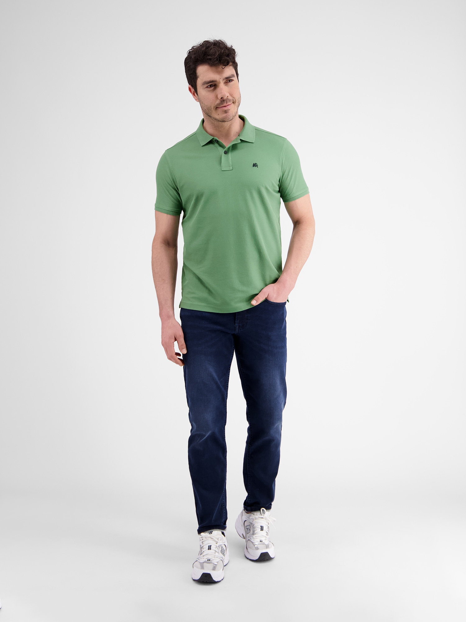 LERROS Poloshirt »LERROS Klassischer Polostyle in *Cool & Dry* Piquéqualität«