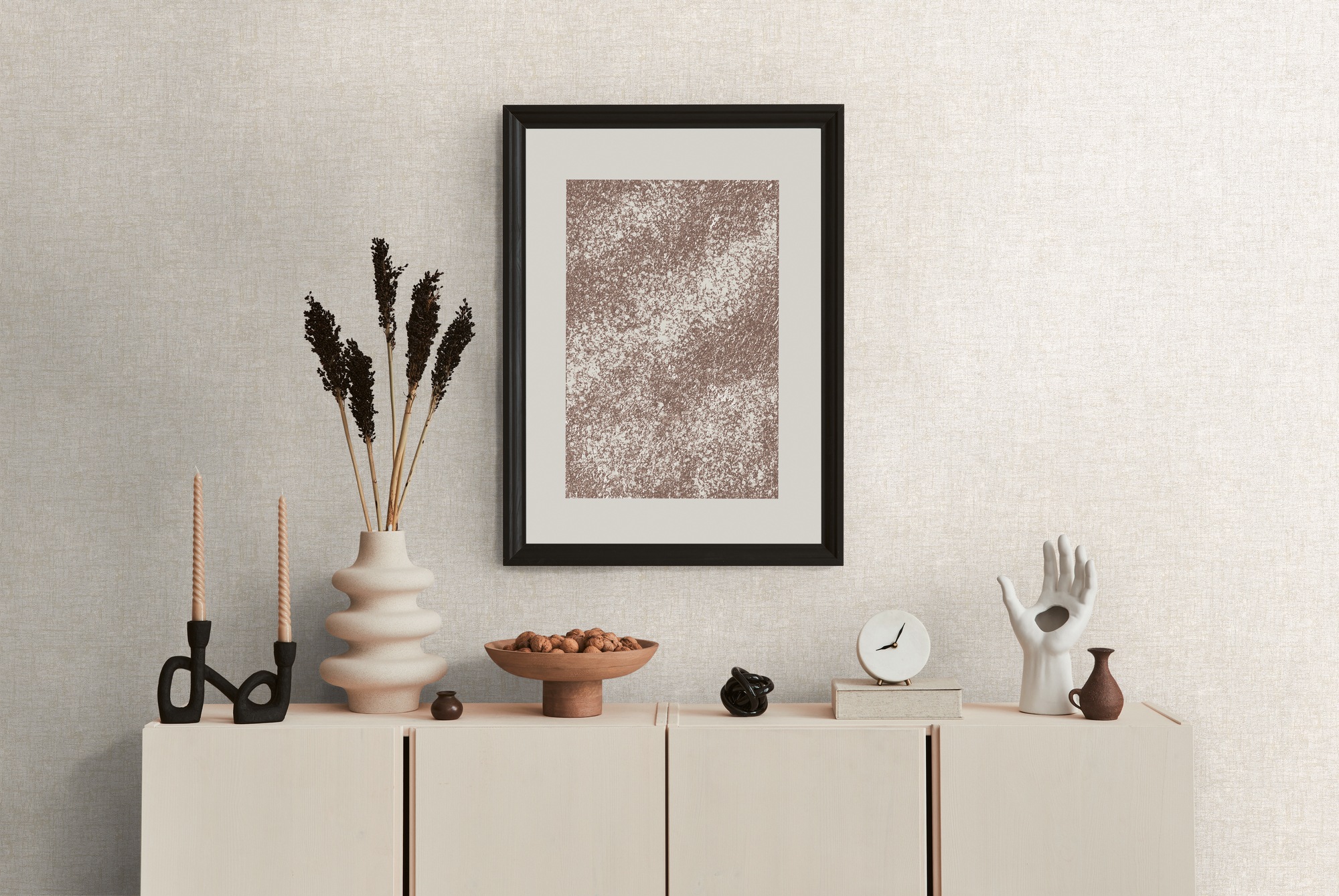 living walls Vliestapete »Smart Surfaces Stein-Optik Tapete Mustertapete Steinwand Steinoptik«, leicht glänzend, Vliestapete Steintapete für Schlafzimmer Küche Wohnzimmer Stein-Optik