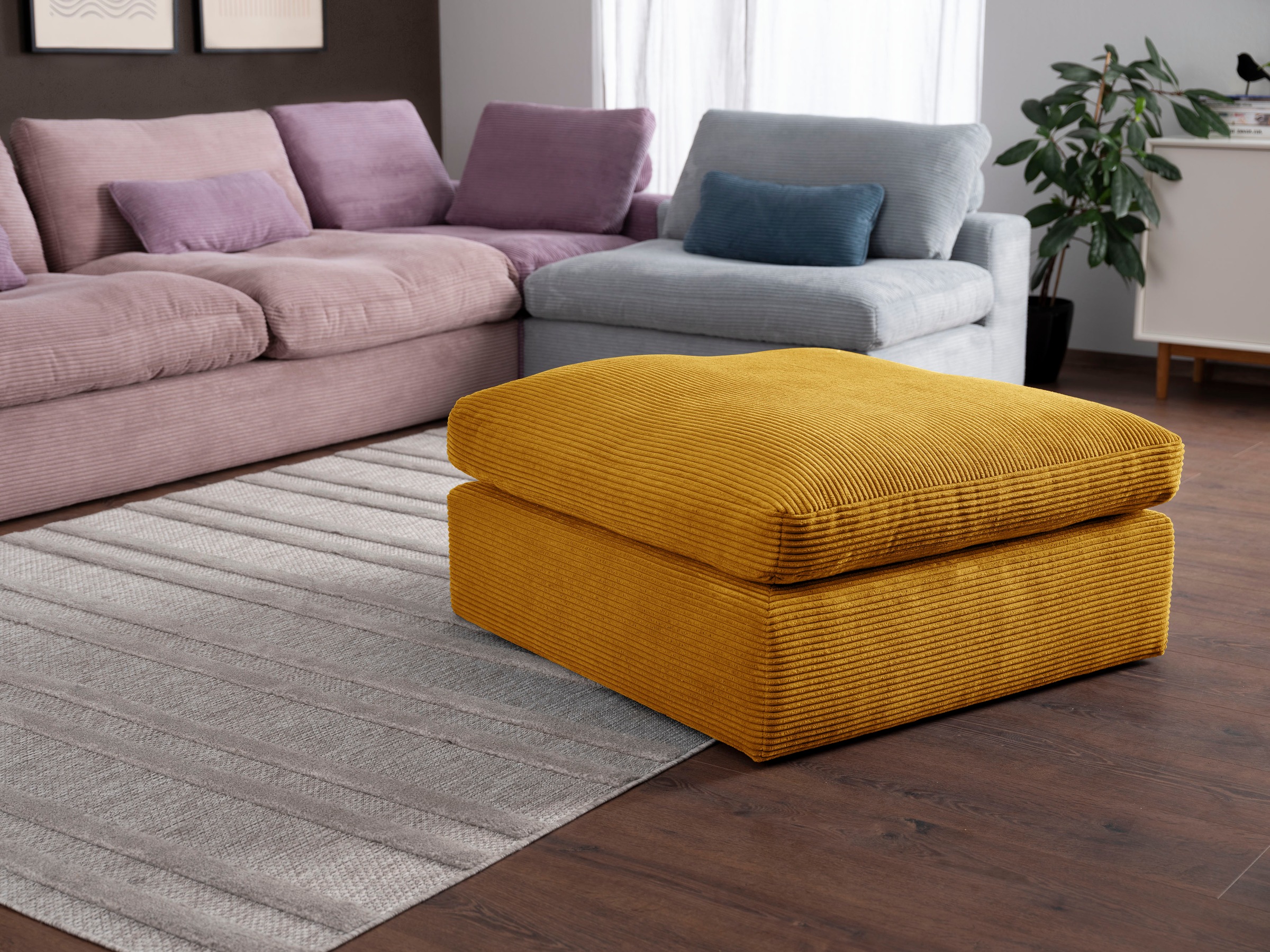 alina Hocker »Sandy«, 98 cm breit und 98 cm tief günstig online kaufen