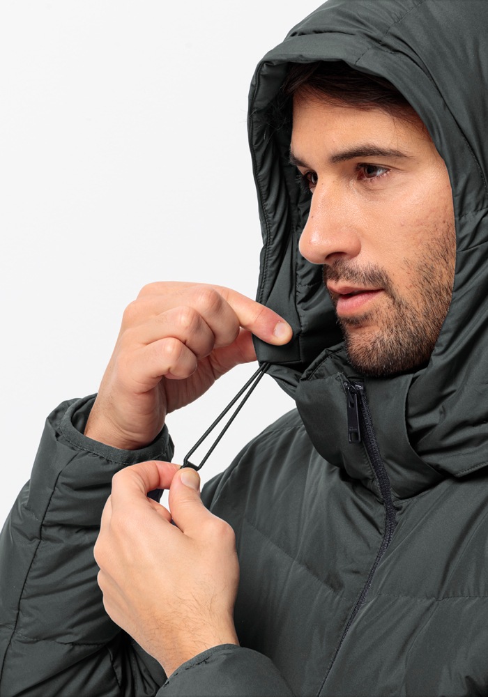 Jack Wolfskin Daunenjacke »COLONIUS JKT M RDS«, mit Kapuze