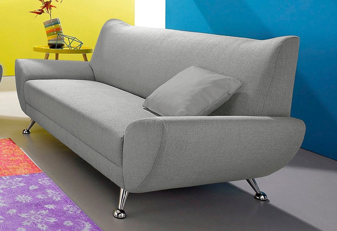 INOSIGN 3-Sitzer "Saltare elegant und komfortabel, toller Designfuß" günstig online kaufen