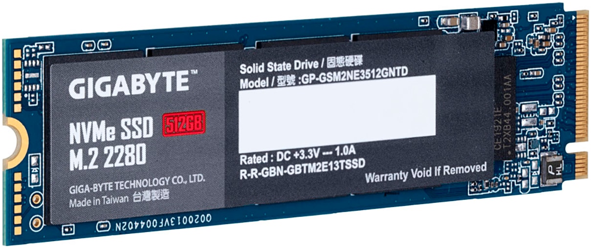 Gigabyte interne SSD »GP-GSM2NE3512GNTD«