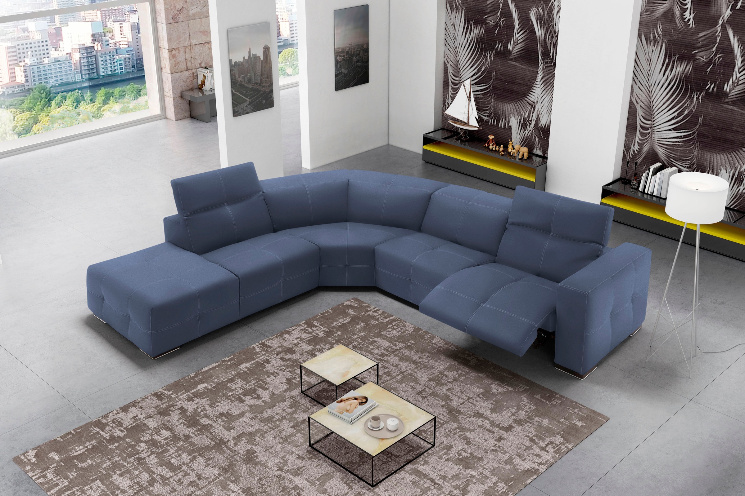Egoitaliano Ecksofa »Sauvanne, Designsofa der Extraklasse, elegant und bequ günstig online kaufen