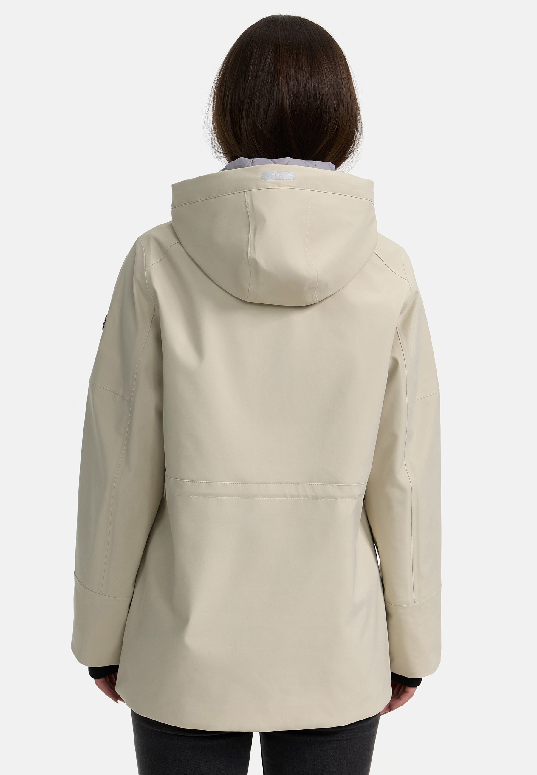 MANISA Regenjacke, mit Kapuze, mit abnehmbarer Kapuze