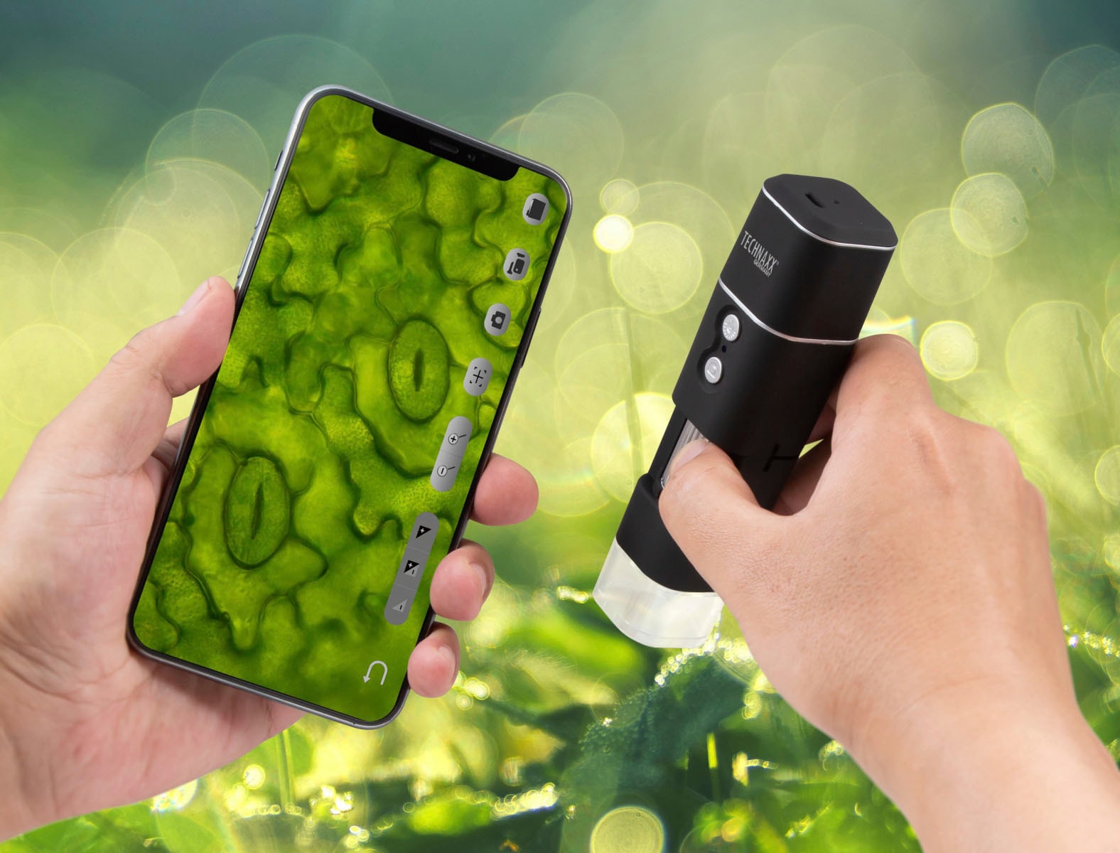 Technaxx Teleskop »WiFi FullHD Mikroskop TX-158«