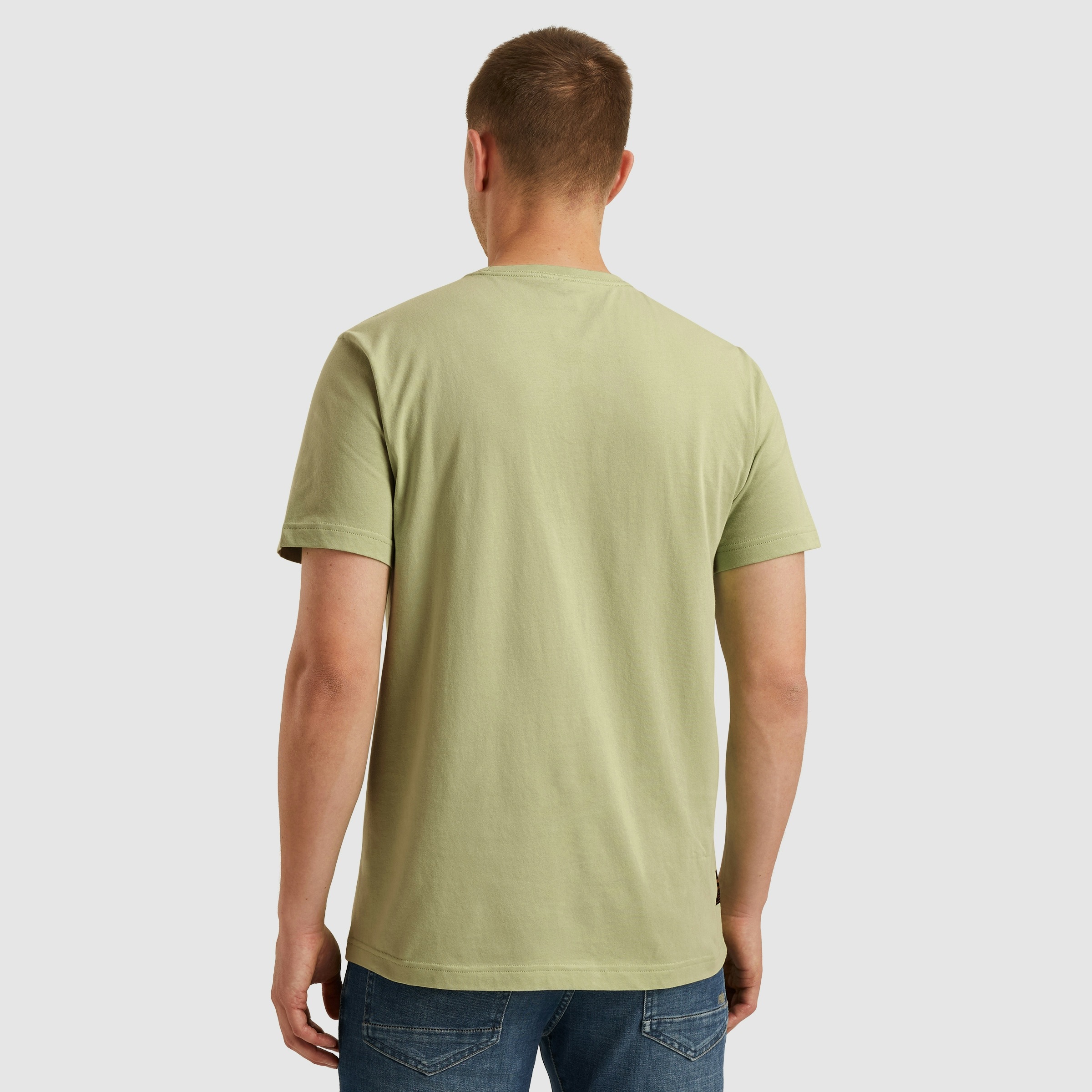 PME LEGEND T-Shirt »Short sleeve r-neck single jersey«, mit Logo-Print