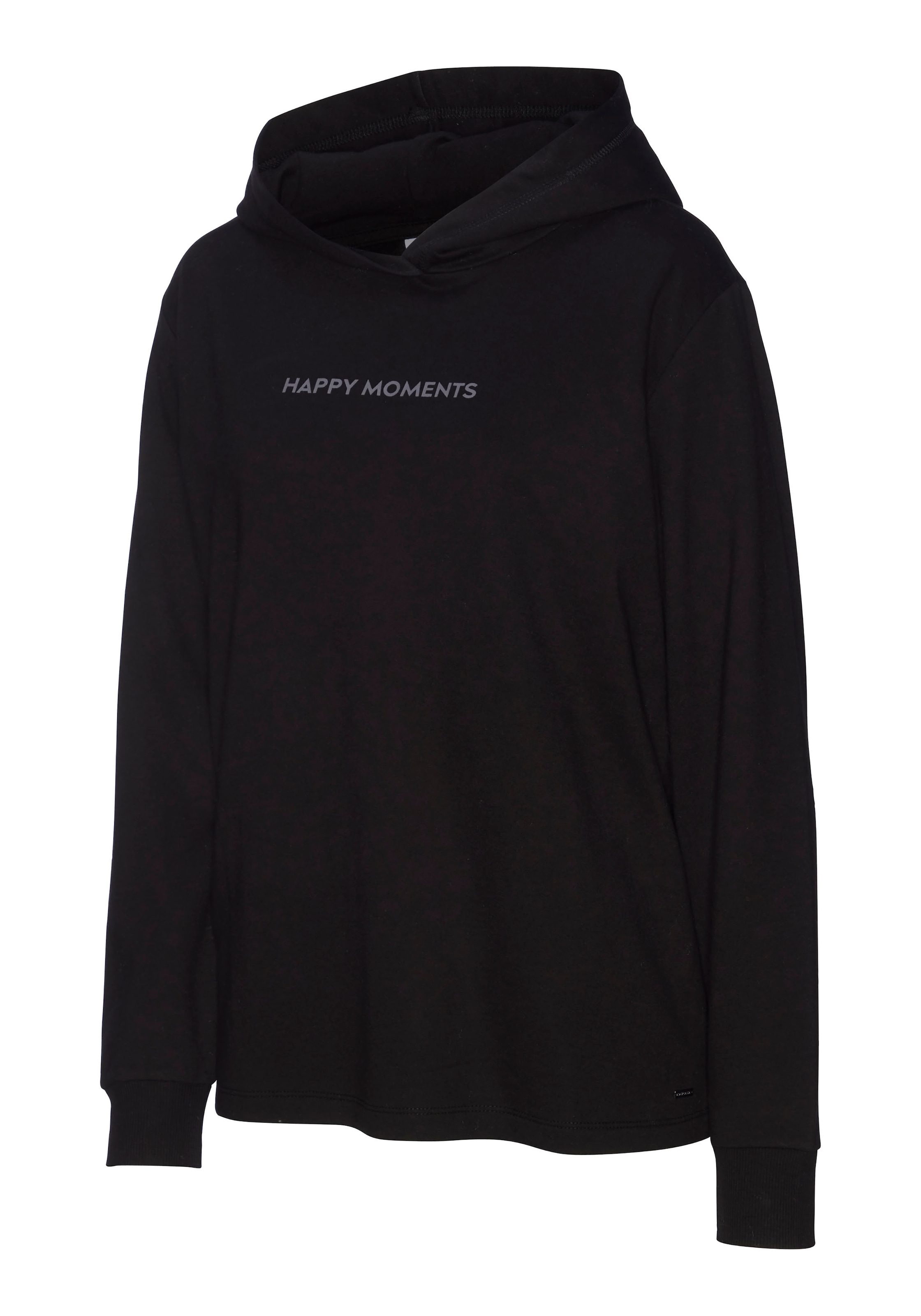 LASCANA Hoodie, mit dezentem Frontdruck, Loungewear