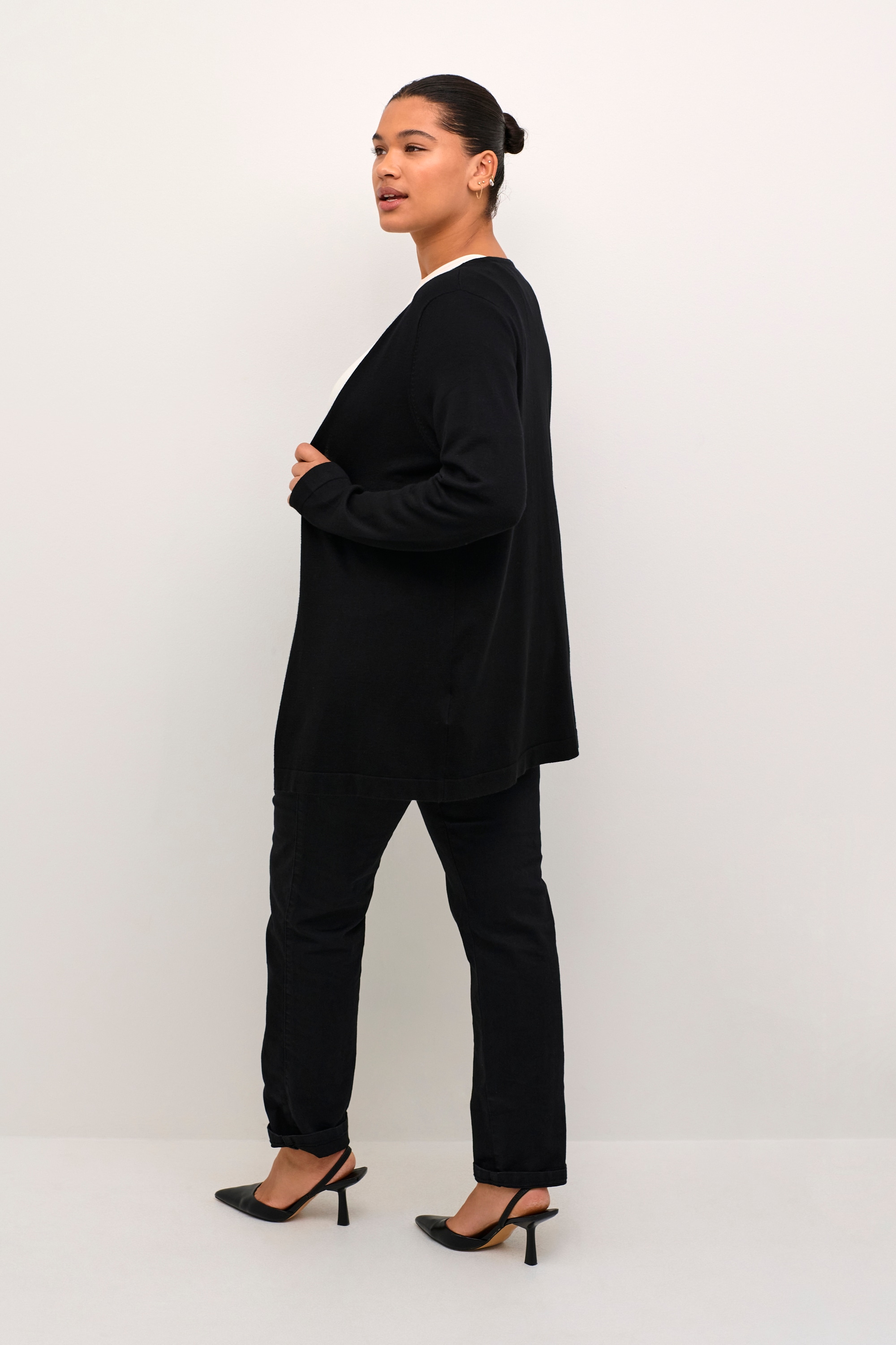 KAFFE Curve Strickjacke »Damen Strickjacke KCfarsia«