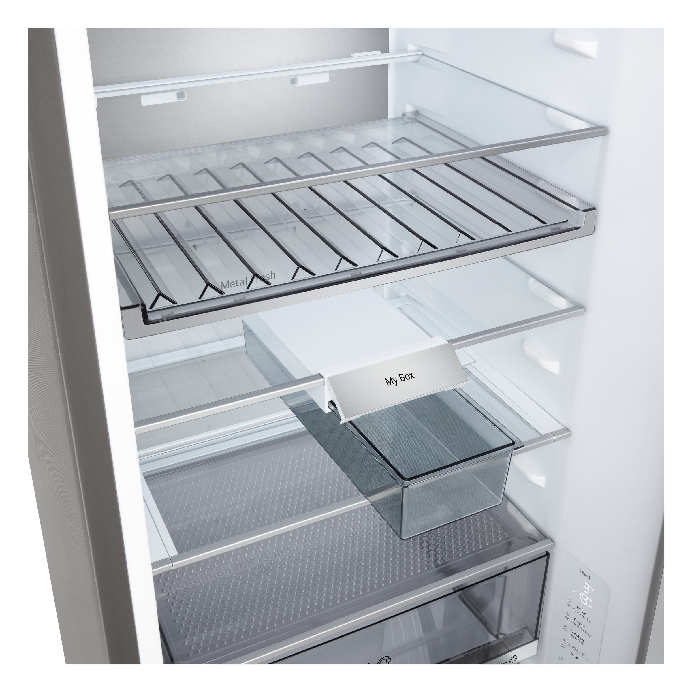 LG Kühl-/Gefrierkombination Serie 7 »GBBS726BPY« 203 cm hoch 59,7 cm breit Vollintegrierbarer Kühlschrank dank frontaler Luftzufuhr und Abluft