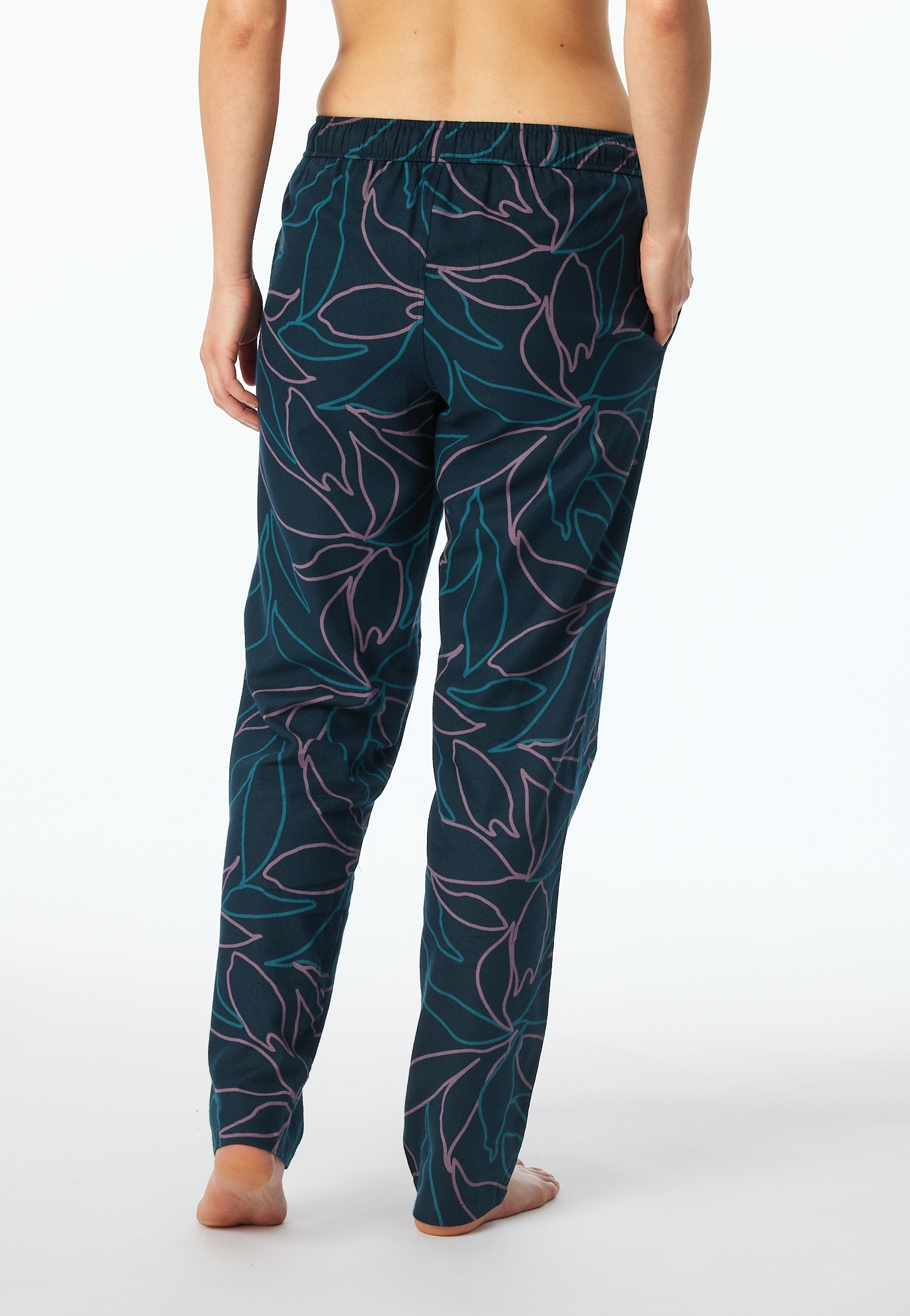 Schiesser Loungehose »"Mix+Relax"«, mit floralem Print