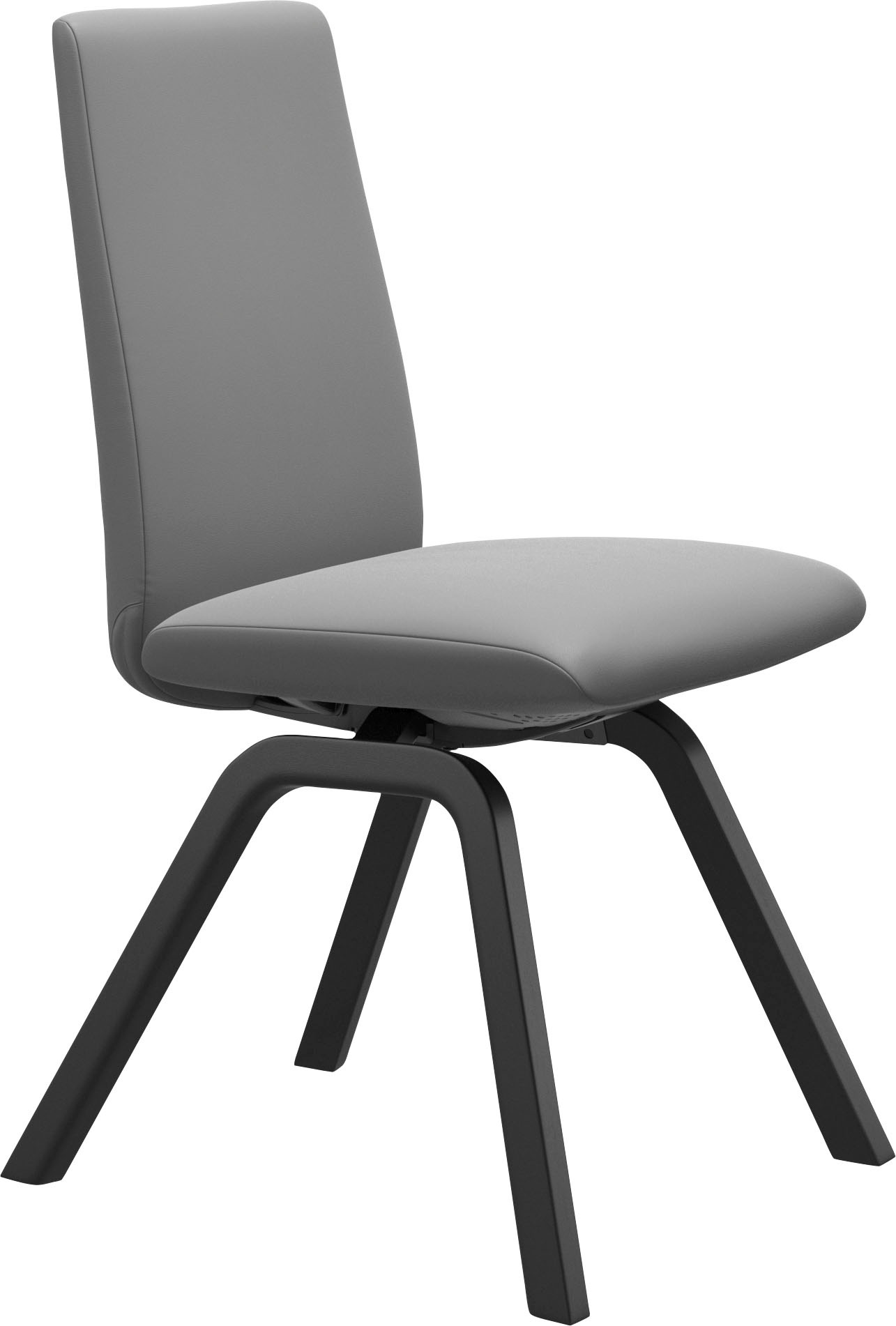 Stressless® Polsterstuhl »Laurel«, Leder BATICK, Low Back, Größe M, mit schräggestellten Beinen in Schwarz