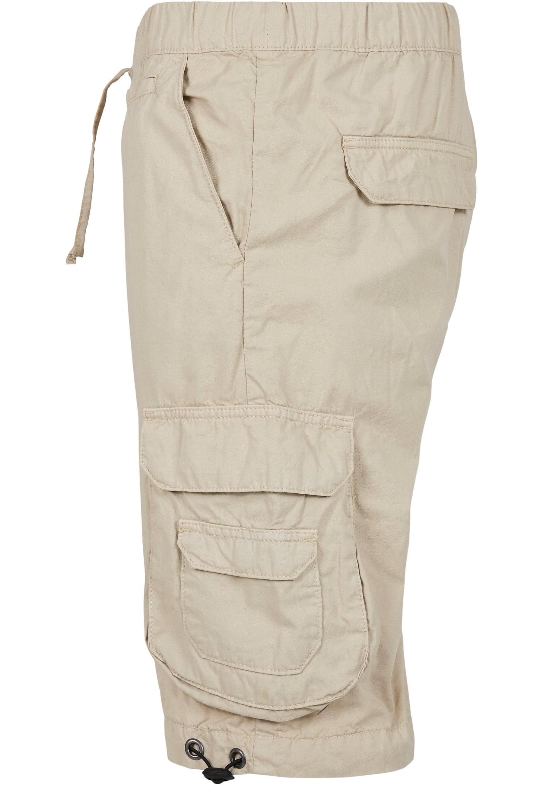 URBAN CLASSICS Stoffhose »Urban Classics Herren Double Pocket Cargo Shorts«