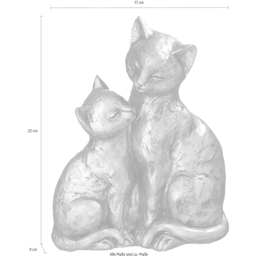 Ambiente Haus Dekofigur »Katzen-Paar«, Höhe 22 cm