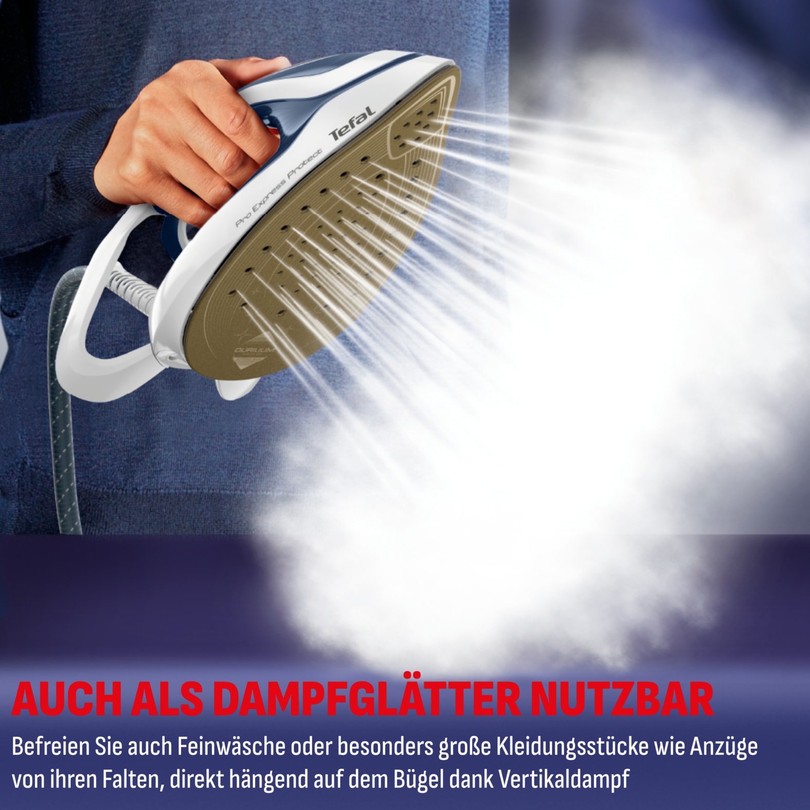 Tefal Dampfbügelstation »Tefal GV9225 Pro Express Protect« 1.800 ml Wassertank