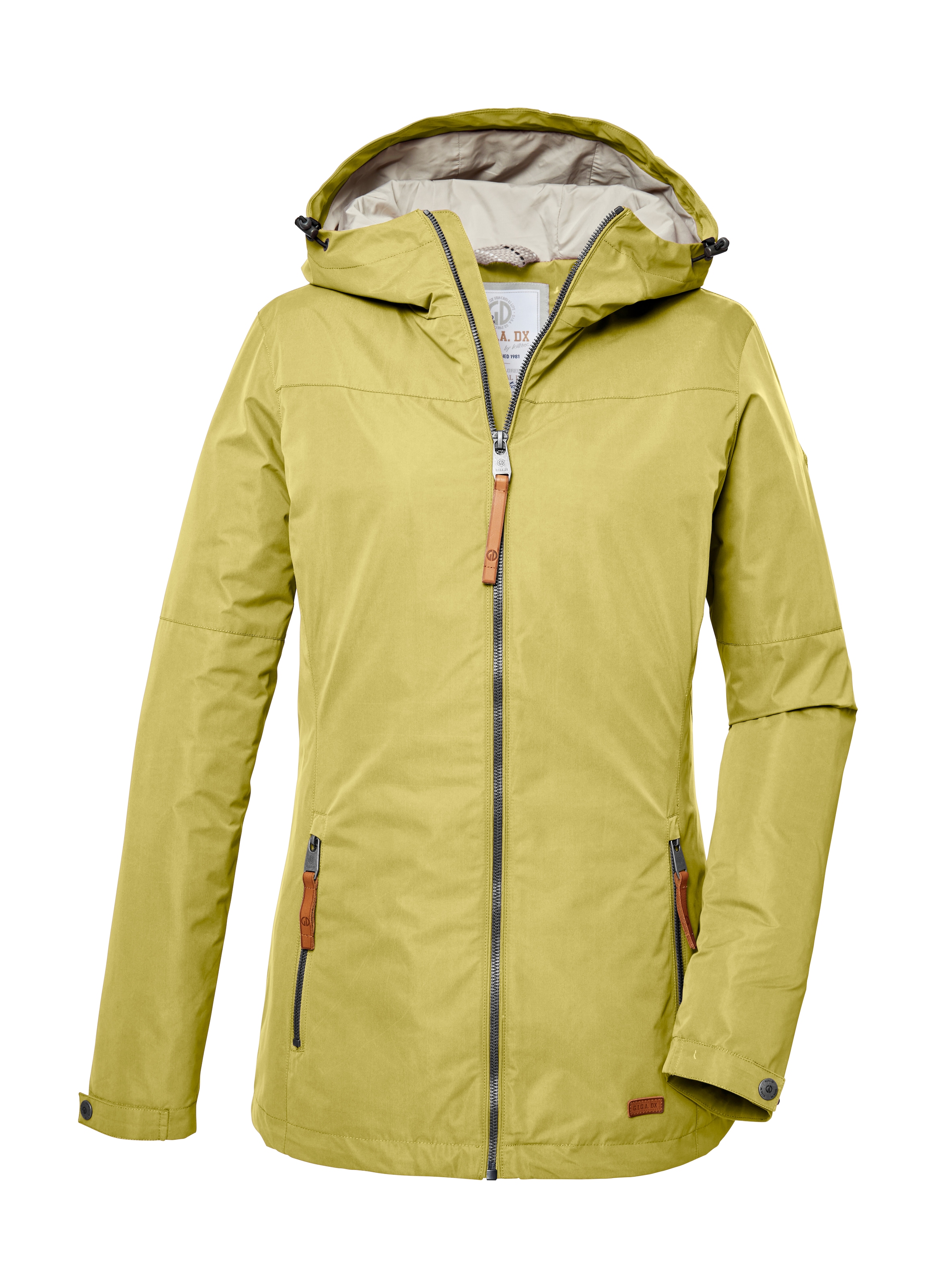 G.I.G.A. DX by killtec Funktionsjacke »GS 18 WMN JCKT« Wasserabweisende Jacke aus leichtem Material mit viel Stauraum