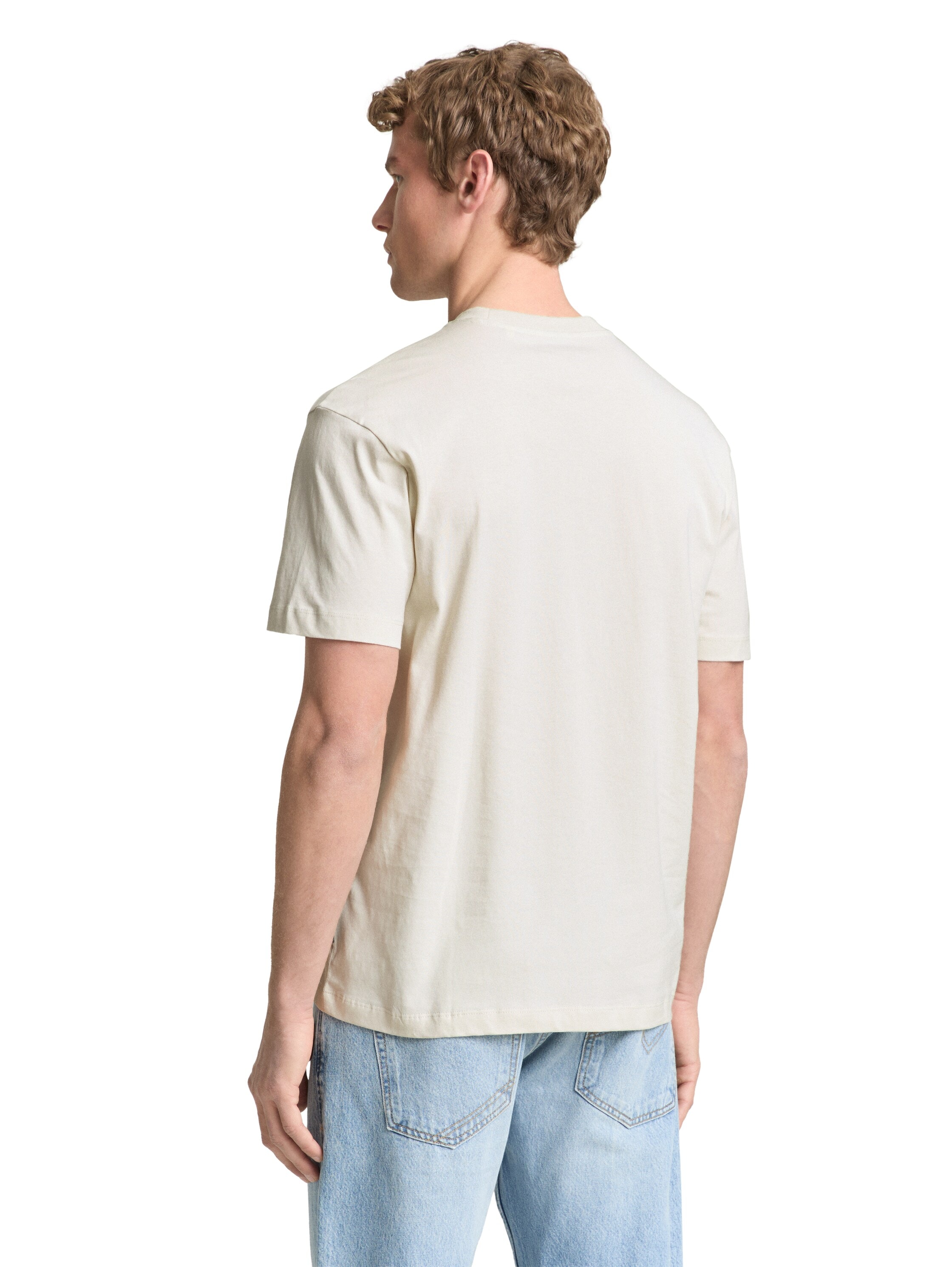 TOM TAILOR Denim T-Shirt mit Brust Tasche