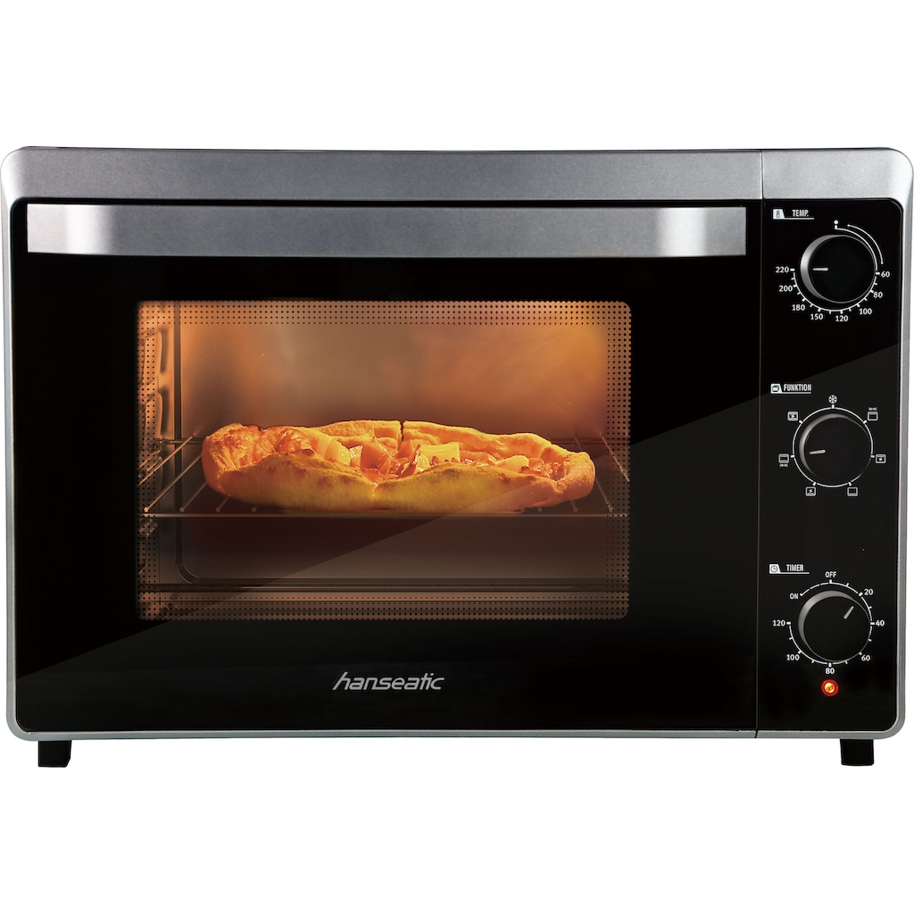 Hanseatic Minibackofen »OT42ML«, mit großem Volumen 42 Liter