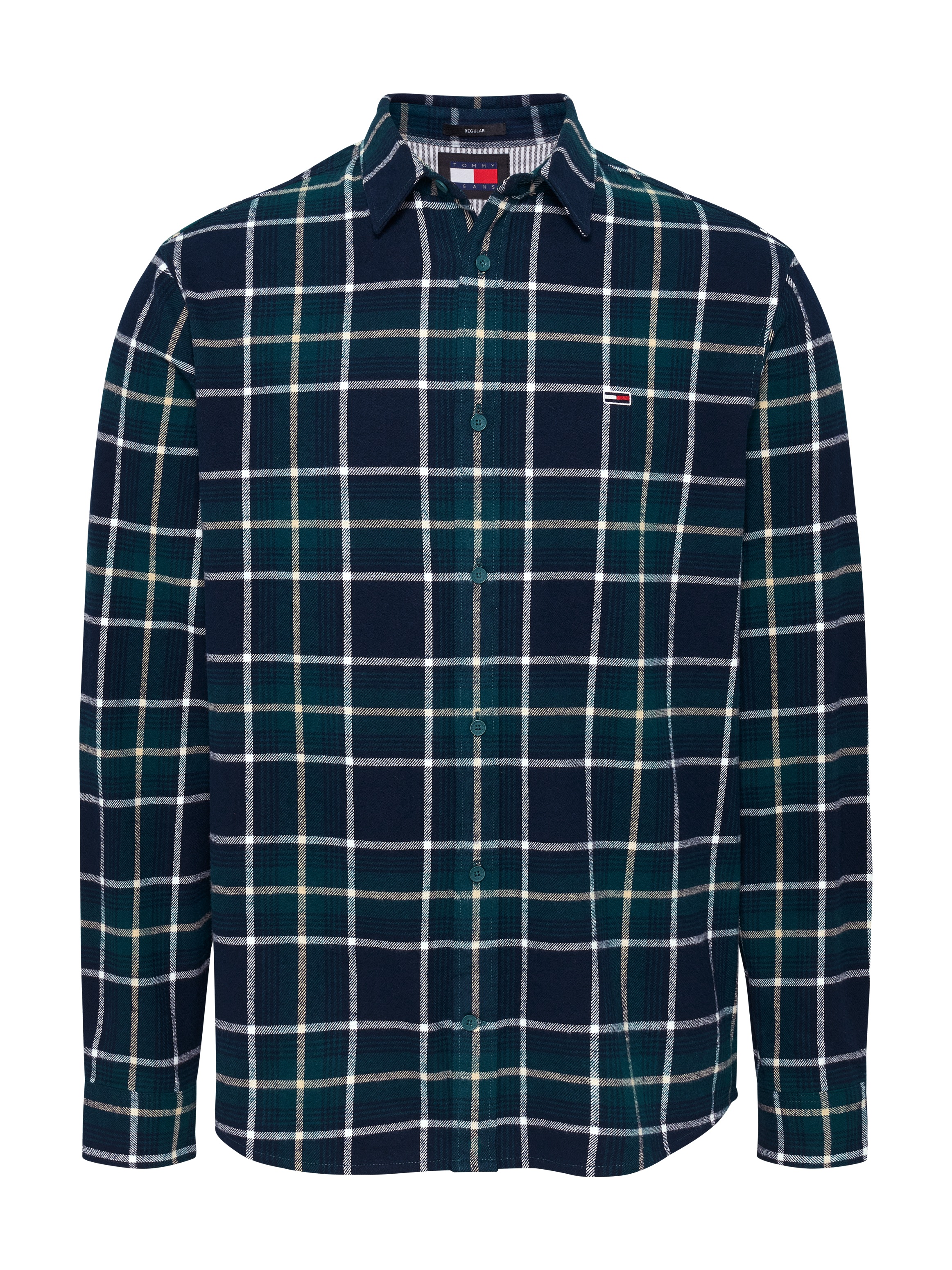Tommy Jeans Langarmhemd »TJM REG CHECK FLANNEL SHIRT EXT«