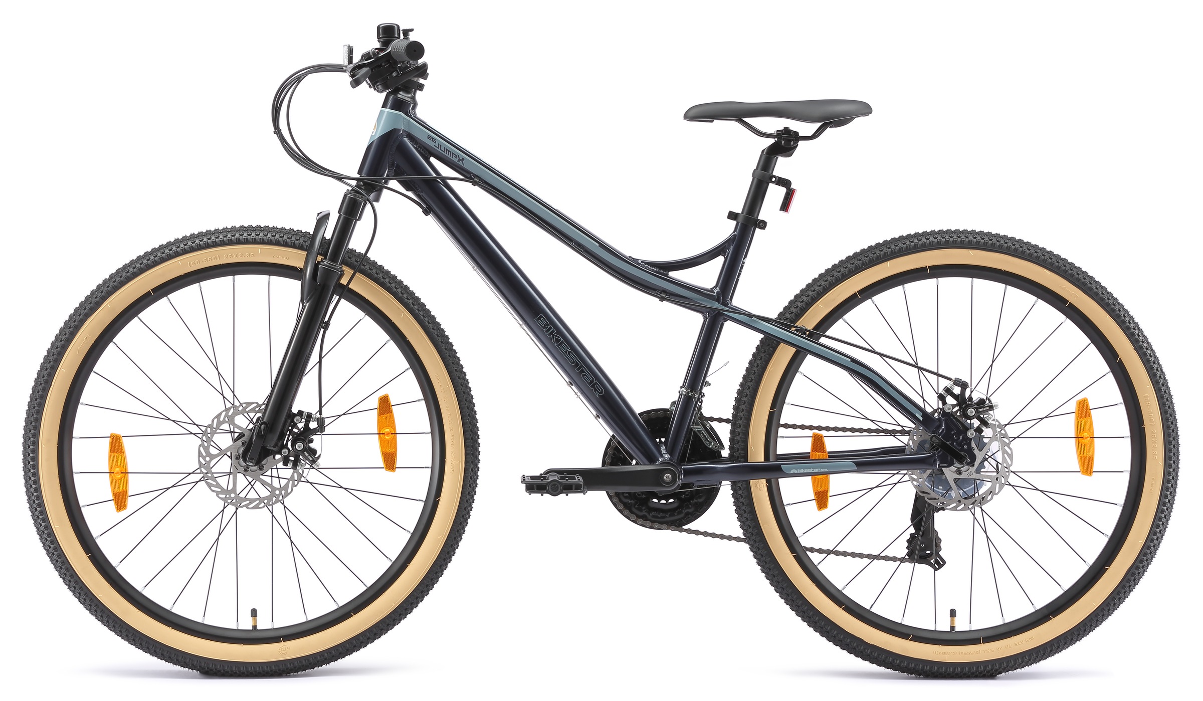 Bikestar Mountainbike 21 Gang Shimano RD-TY300 Schaltwerk Kettenschaltung für Damen und Herren, Kettenschaltung