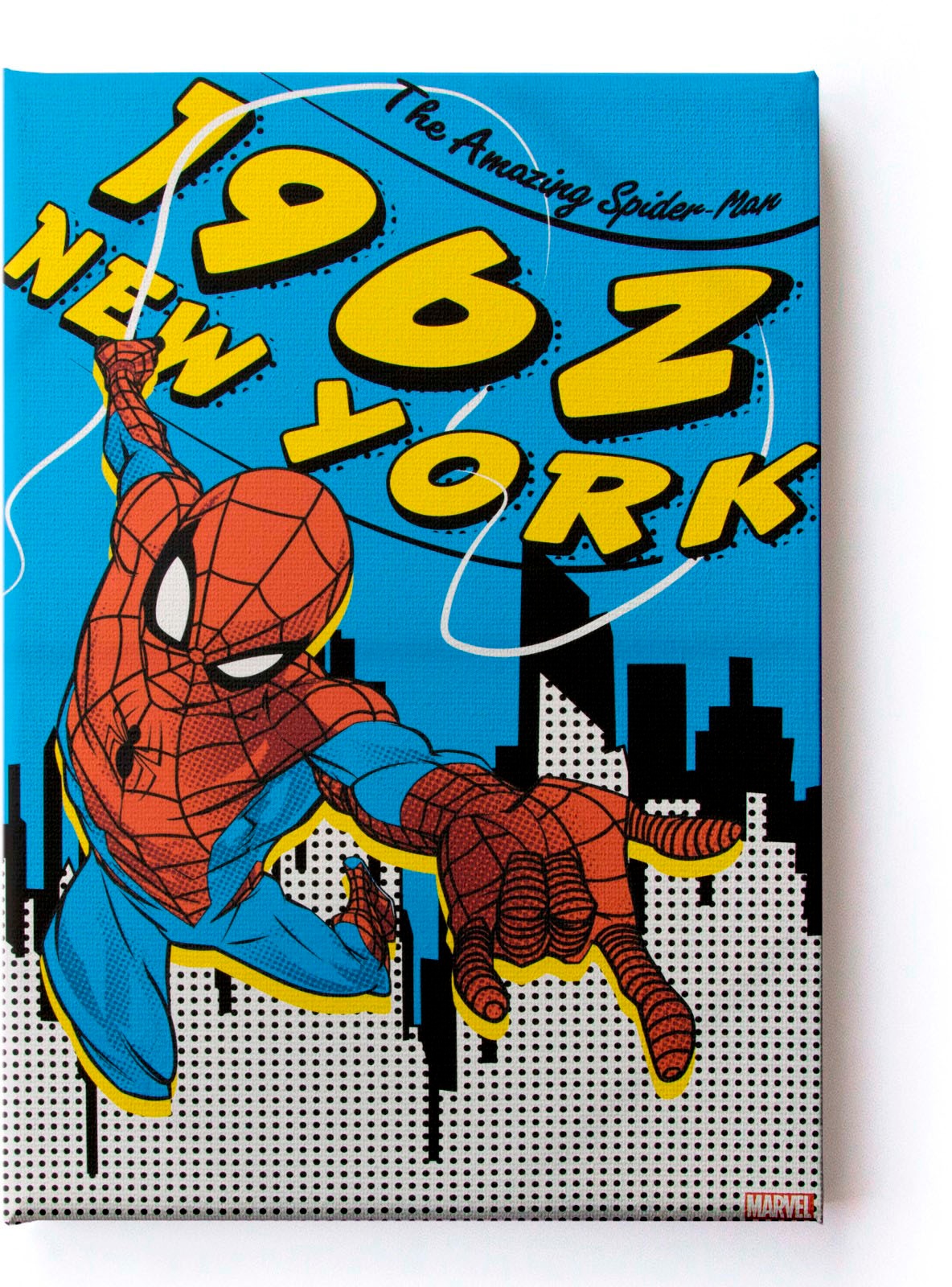 Leinwandbild »Leinwandbild Spiderman New York 50x70xm«, (Packung, 1 St.)