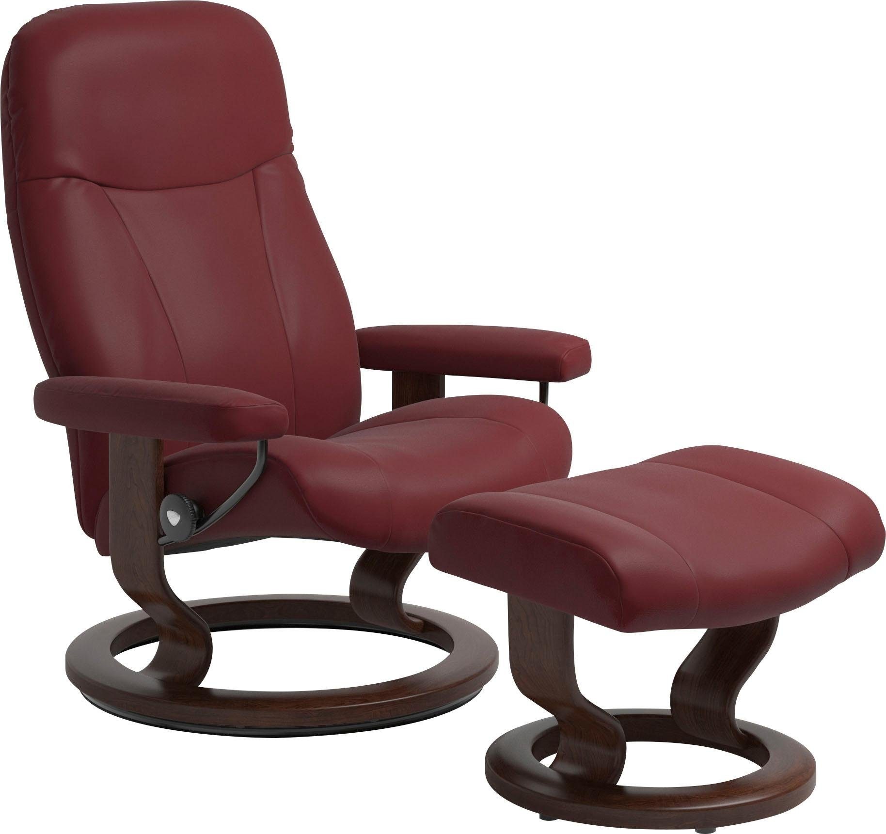 Stressless Relaxsessel "Garda", mit Classic Base, Größe M, Gestell Braun günstig online kaufen