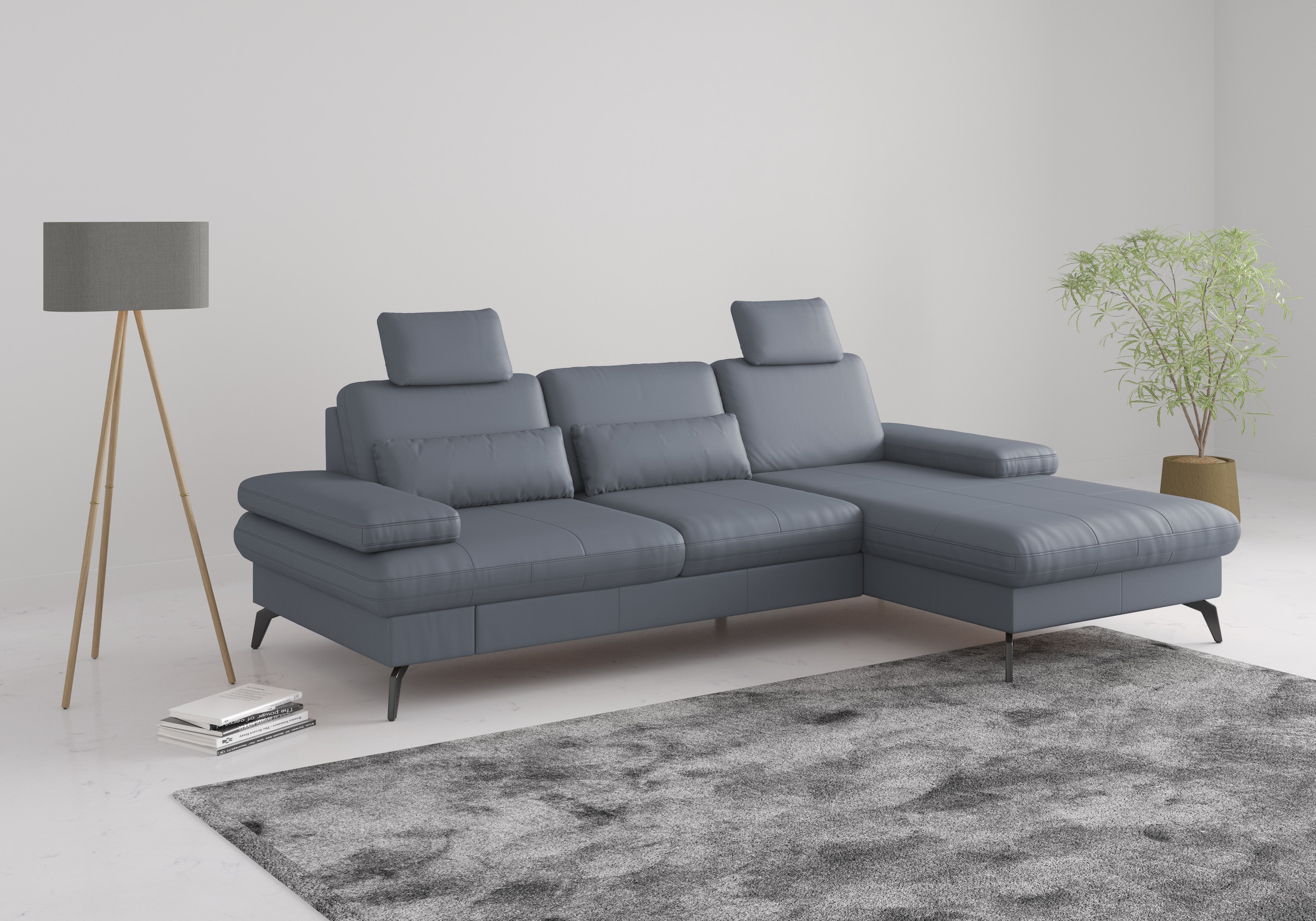 sit&more Ecksofa »Morris L-Form, inkl. Sitztiefenverstellung« wahlweise mit günstig online kaufen