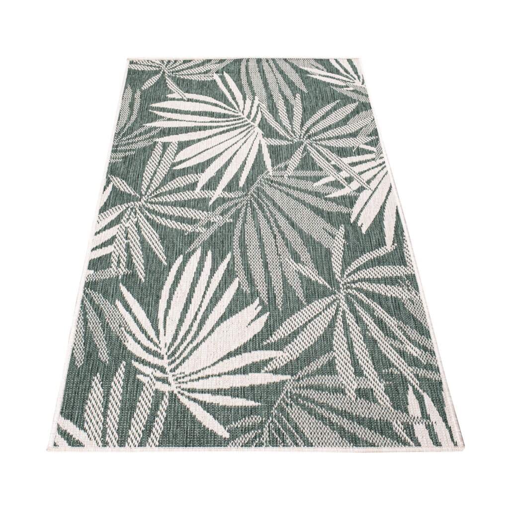 Carpet City Outdoorteppich »DUO RUG 5771«, rechteckig, 5 mm Höhe, Wendeteppich Wetterfest In- & Outdoor, Balkon, Terrasse, Wohnzimmer