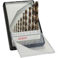 Bosch Professional Bohrersatz »Robust Line«, (10 tlg.), Metallbohrer-Set HSS-Co