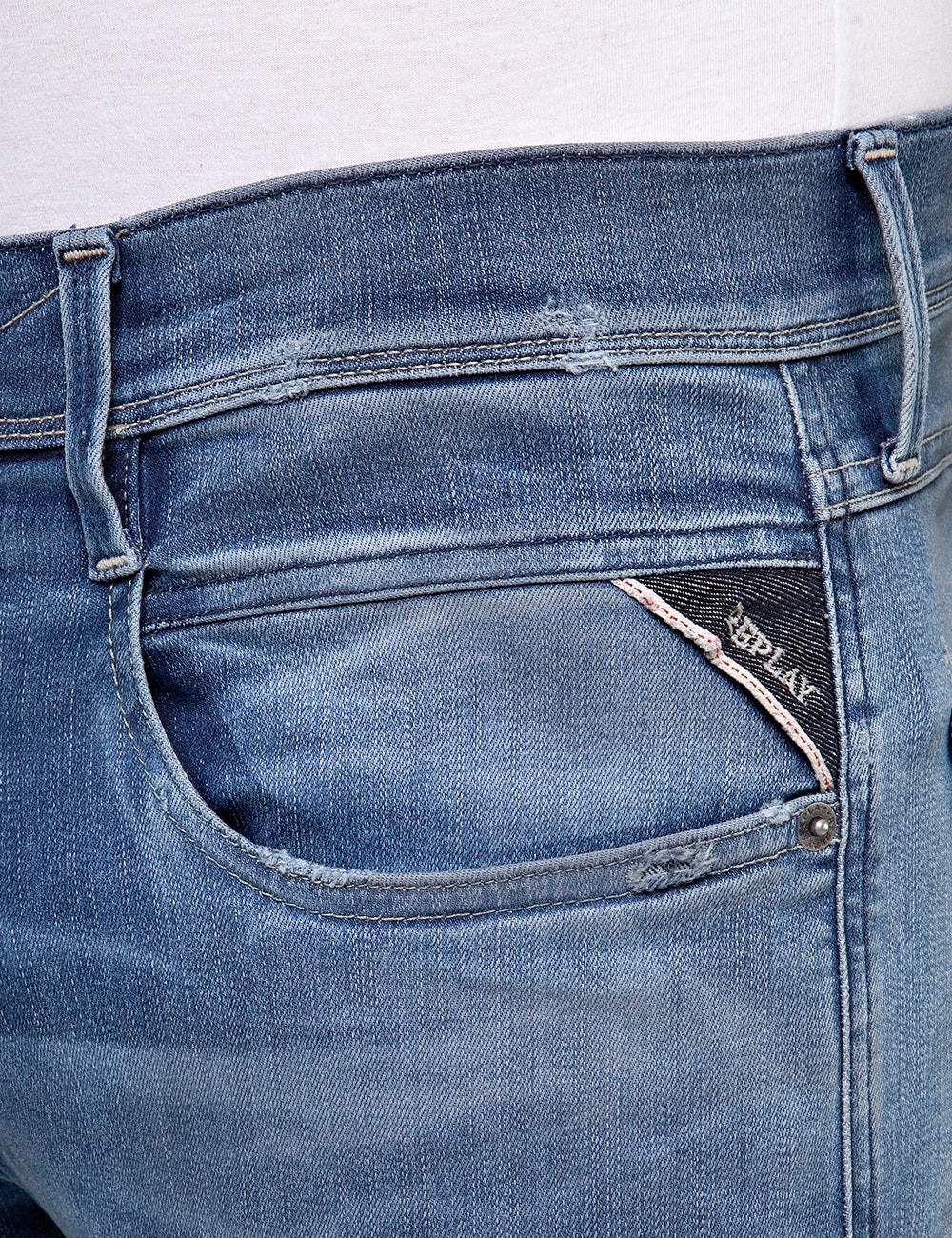Replay Slim-fit-Jeans »ANBASS HYPERFLEX BIO«