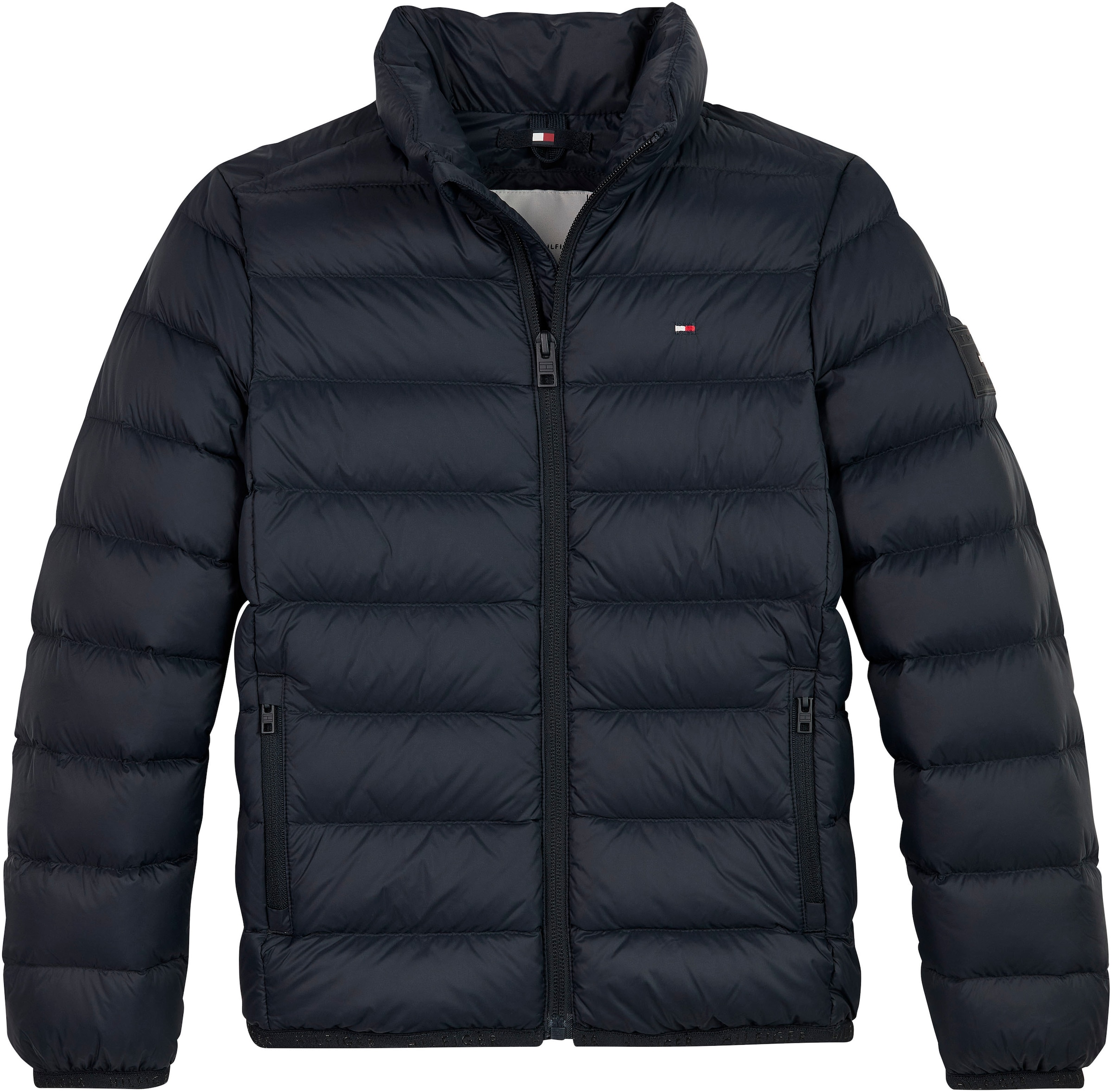 Tommy Hilfiger Daunenjacke »U ESSENTIAL LIGHT JACKET«, mit Logo-Details