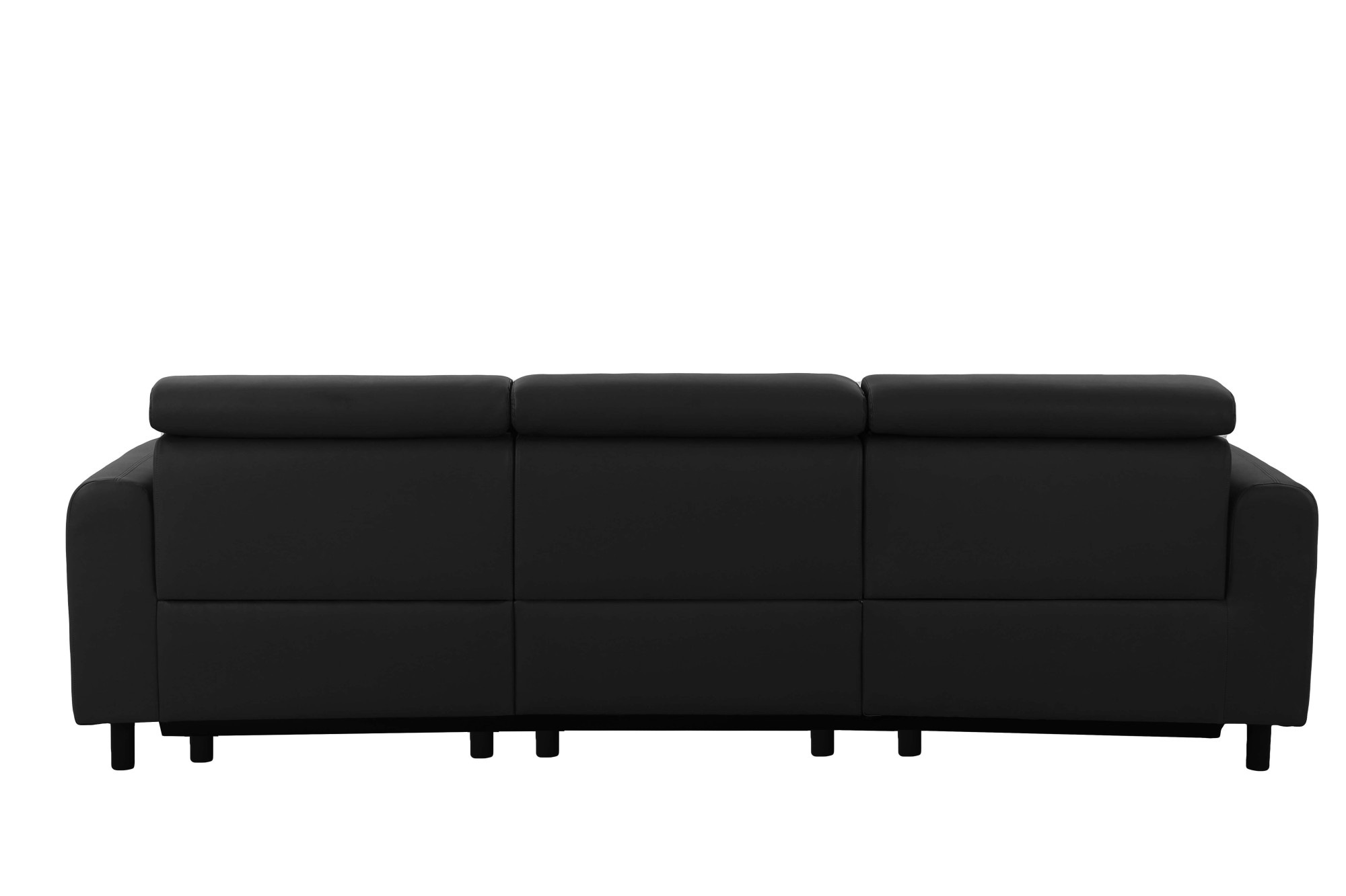 Home affaire Ecksofa »SKAANE Kunstleder, L-Form, 274 cm, manuelle u. elektrische Funktion,«, Kopfteilverstellung, Relax-und Liegefunktion, Federkernpolsterung