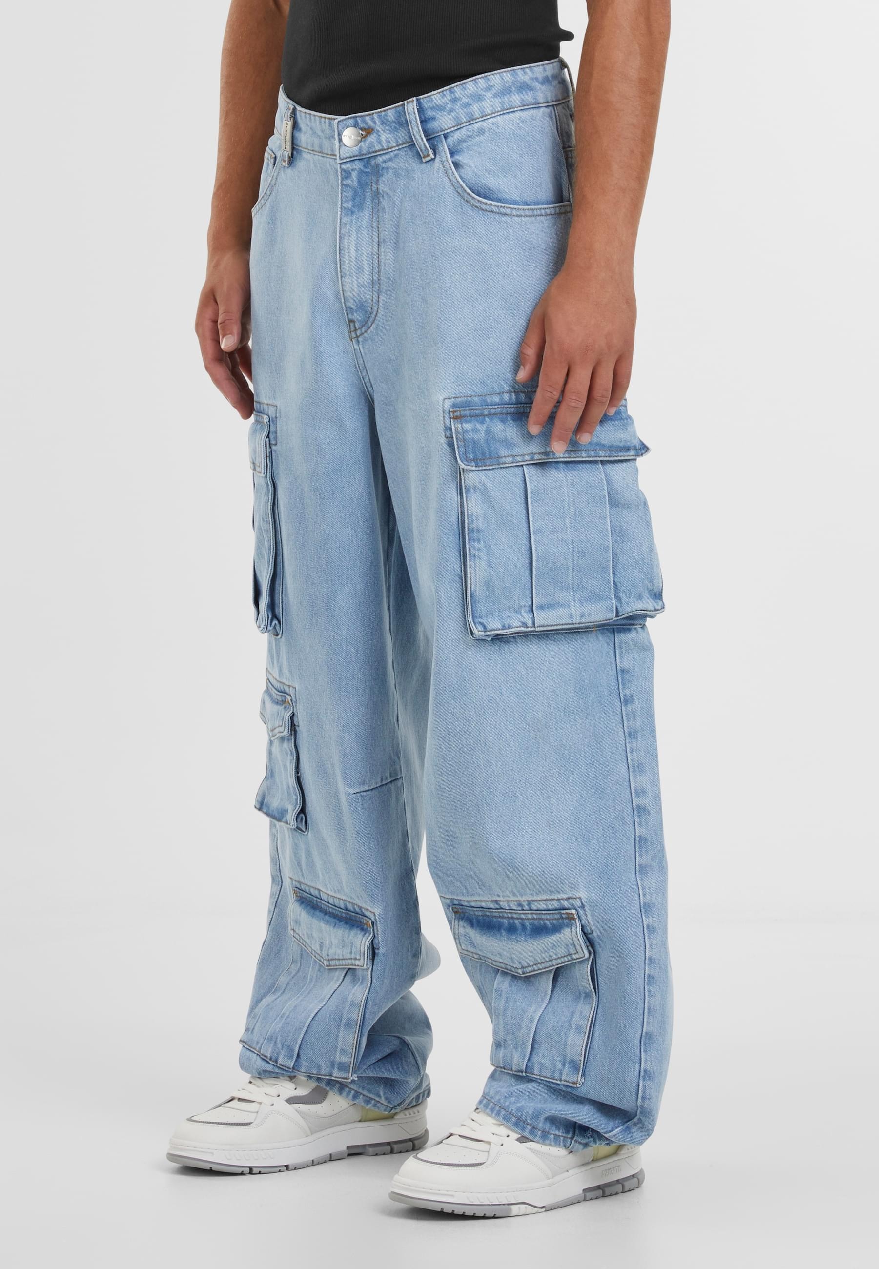 2Y Studios Bequeme Jeans »2Y Studios Duki Multi Pocket Cargo Jeans«