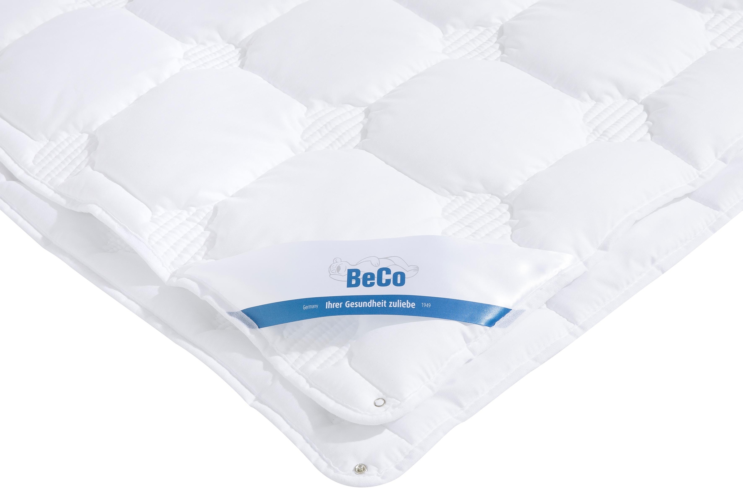 Beco Microfaserbettdecke »Bettdecke Medibett Cotton Soft, in 4 Wärmeklassen  erhältlich«, Füllung Polyester, (1 St.), Von Haus & Garten mit Testurteil:  