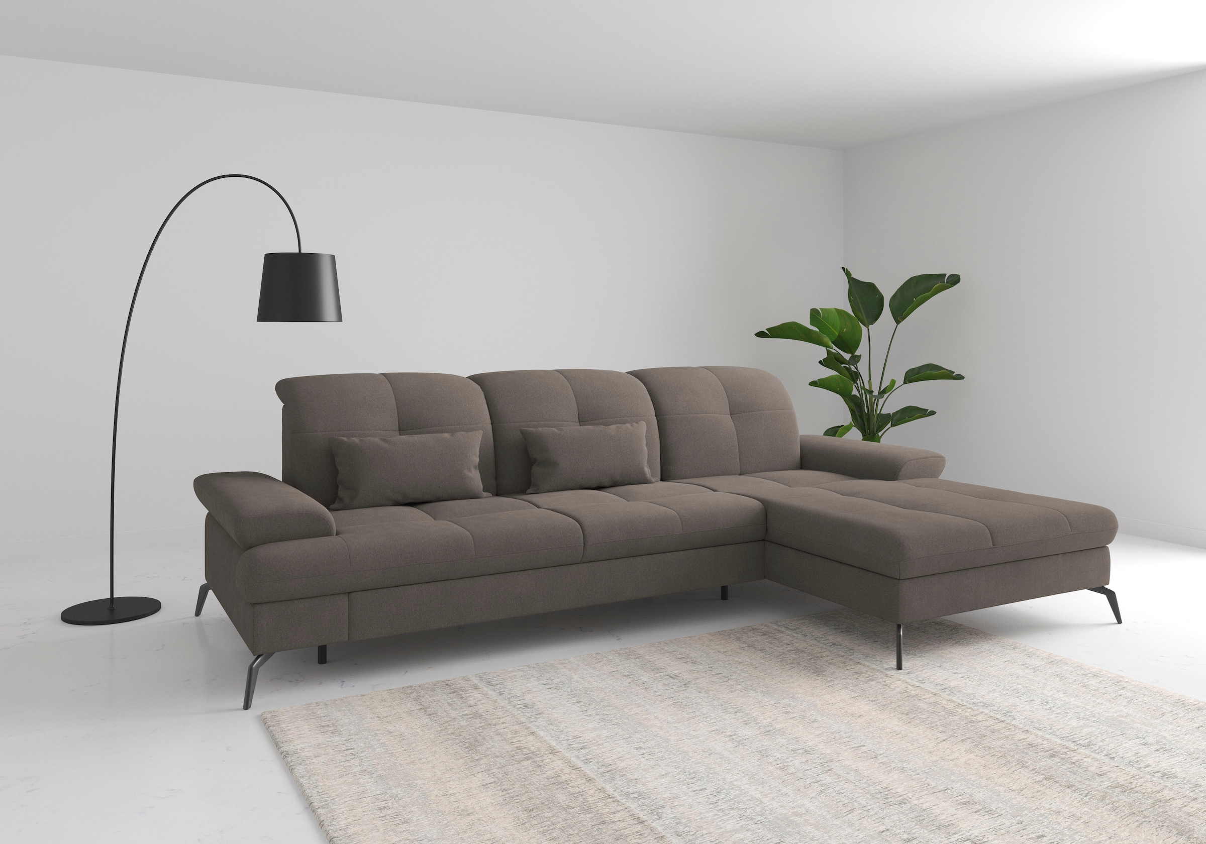 sit&more Ecksofa »Amica«, inkl Sitztiefenverstellung und Armteilverstellung günstig online kaufen