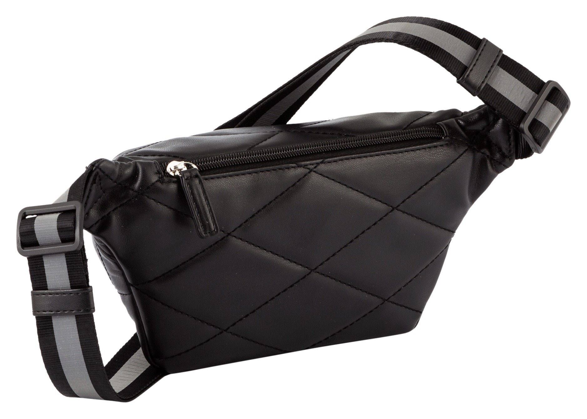 TOM TAILOR Bauchtasche »Mica«, aus weich genarbtem Lederimitat mit klassischer Rautensteppung