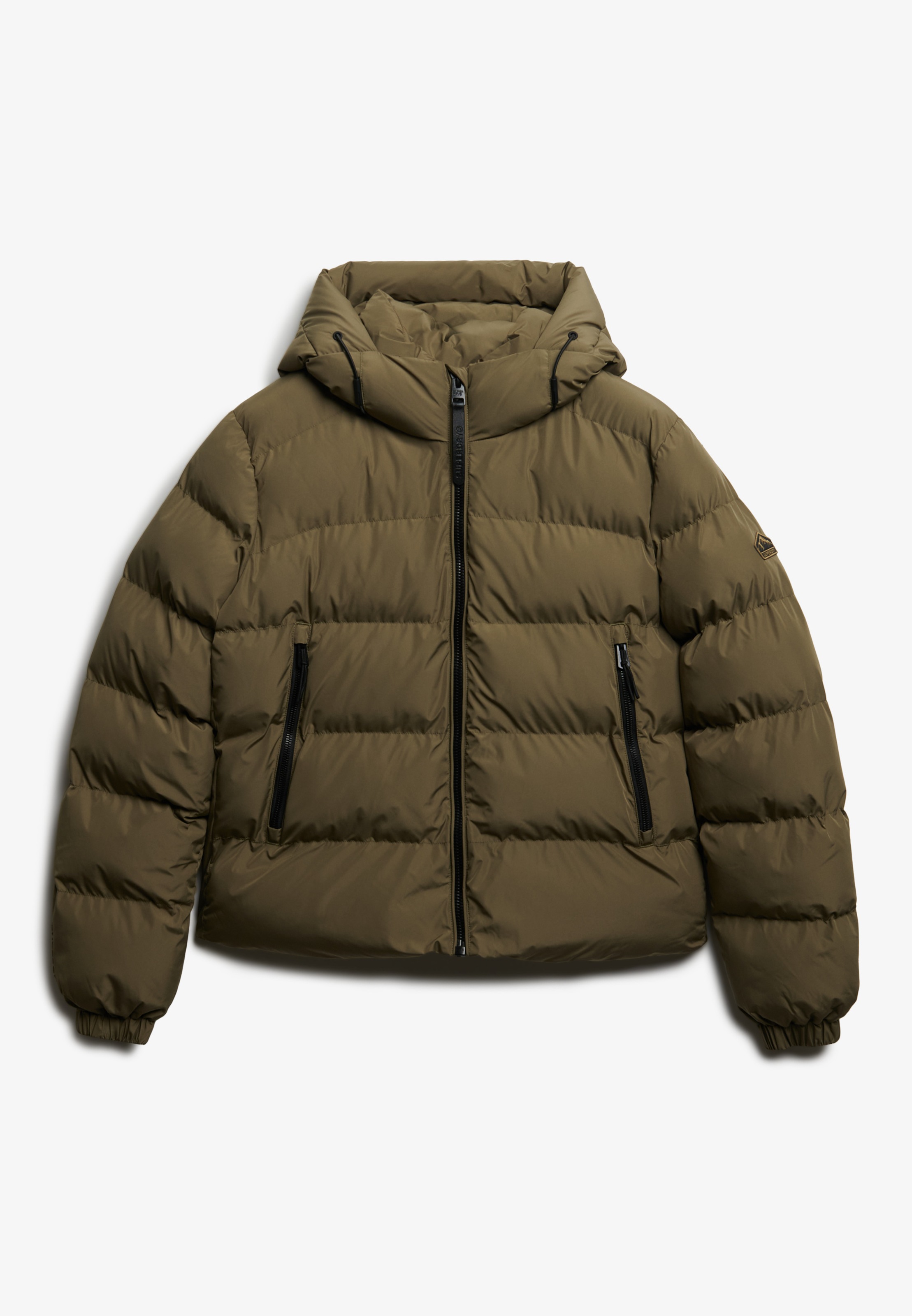 Superdry Steppjacke »HOODED SPORTS PUFFER JACKET«, mit Kapuze