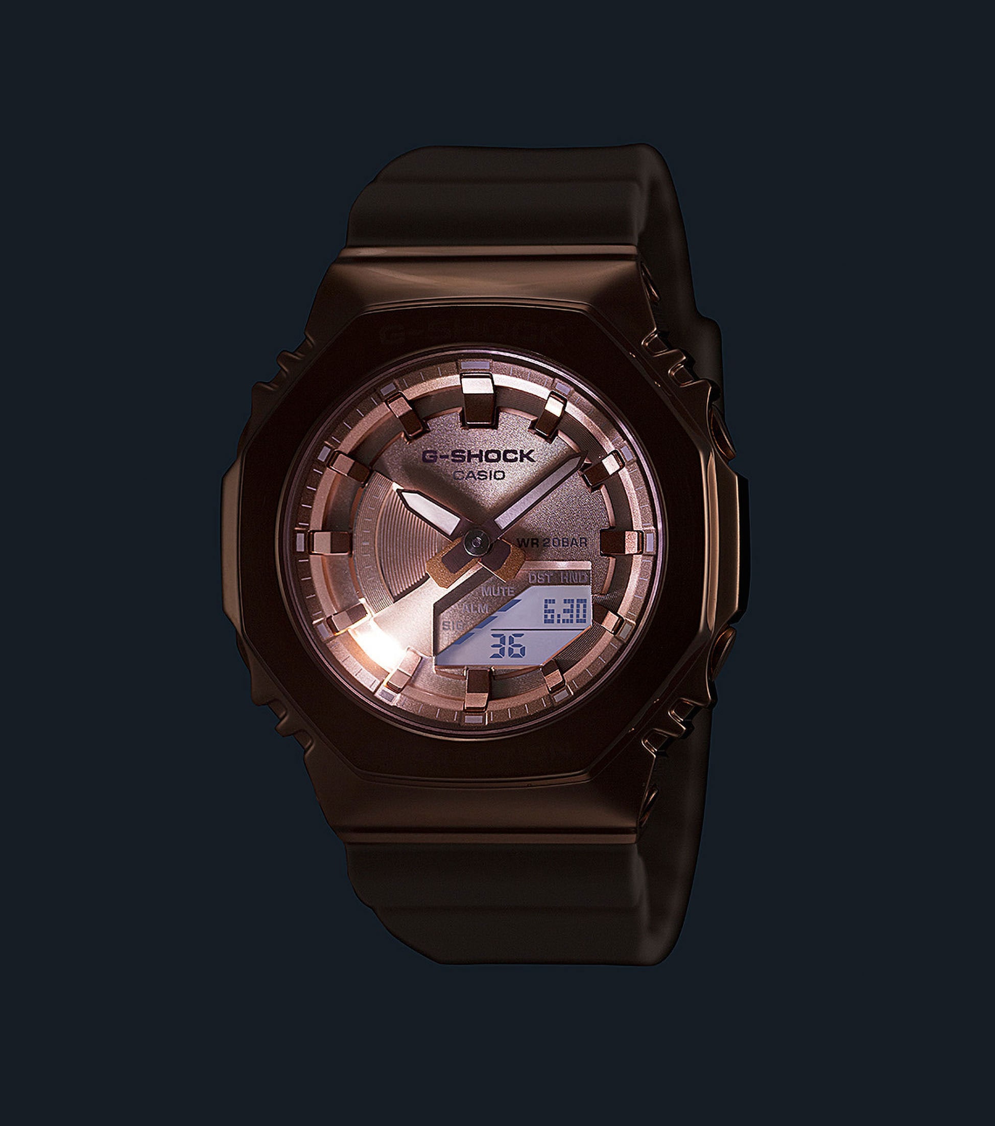 CASIO G-SHOCK Chronograph, Quarzuhr, Armbanduhr,Digitaluhr, bis 20 bar wasserd Damenuhr,Herrenuhr