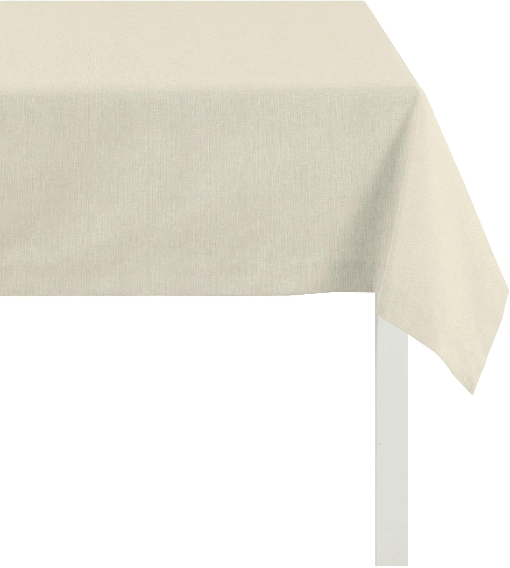 APELT Tischdecke »ALASKA, LOFT STYLE, Rips Uni«, (1 St.) günstig online kaufen