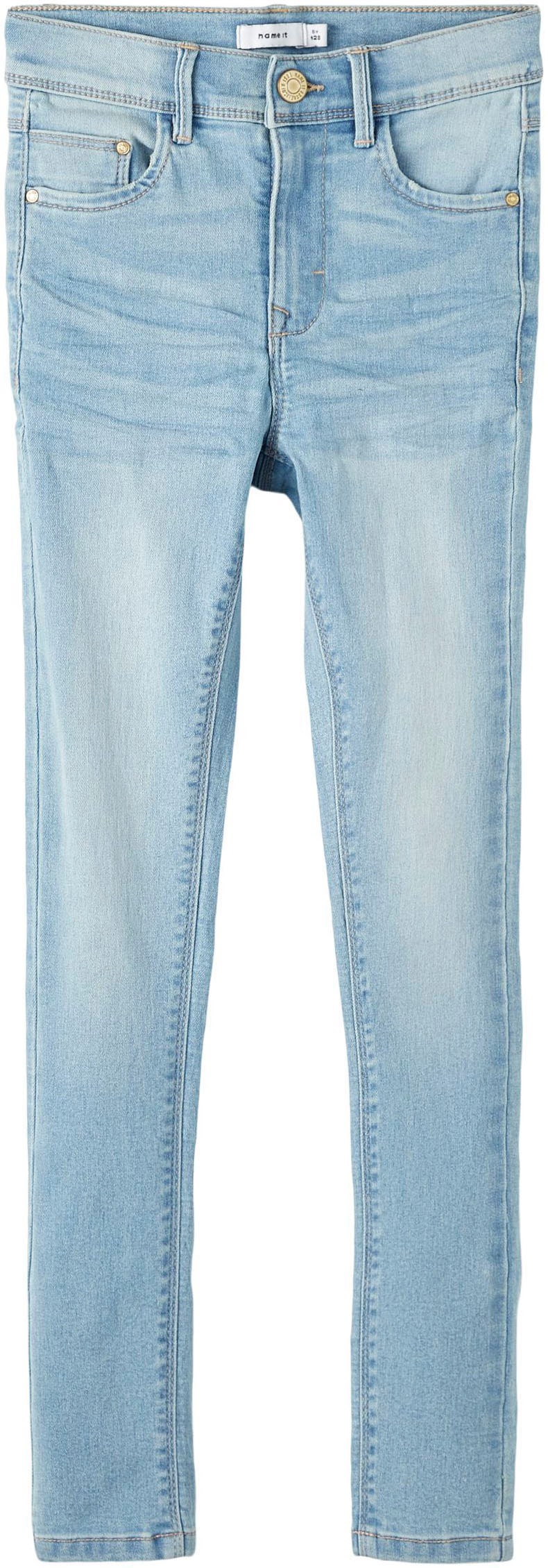Name It Skinny-fit-Jeans »NKFPOLLY DNMTHRIS HW PANT PB« jetzt im %Sale