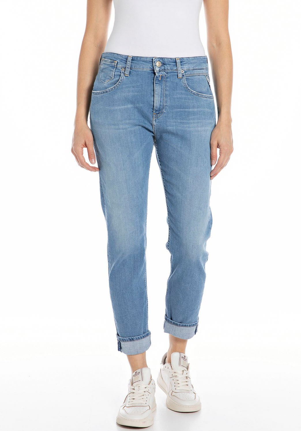 Replay Slim-fit-Jeans »MARTY«, mit leichter Waschung