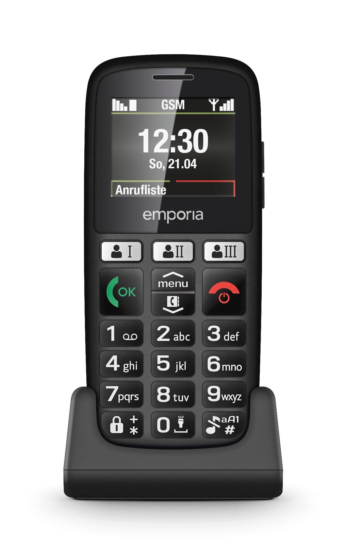 Emporia Handy »emporiaHAPPY E30 (2025)«, Schwarz