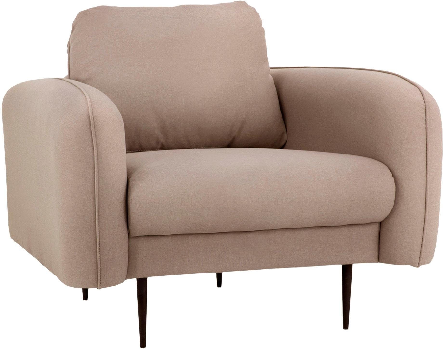 Home affaire Sessel »Skidi« mit losem Rückenkissen und Keder oben auf der A günstig online kaufen