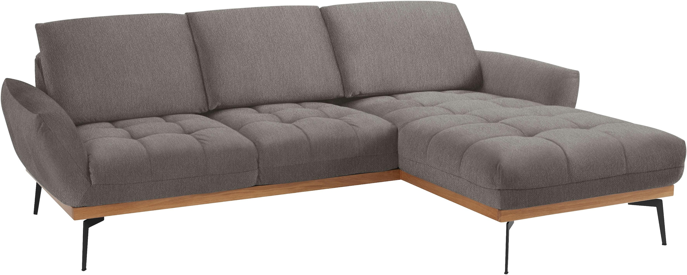 exxpo - sofa fashion Ecksofa »Palic, inkl. Rückenverstellung, bequem, elega günstig online kaufen