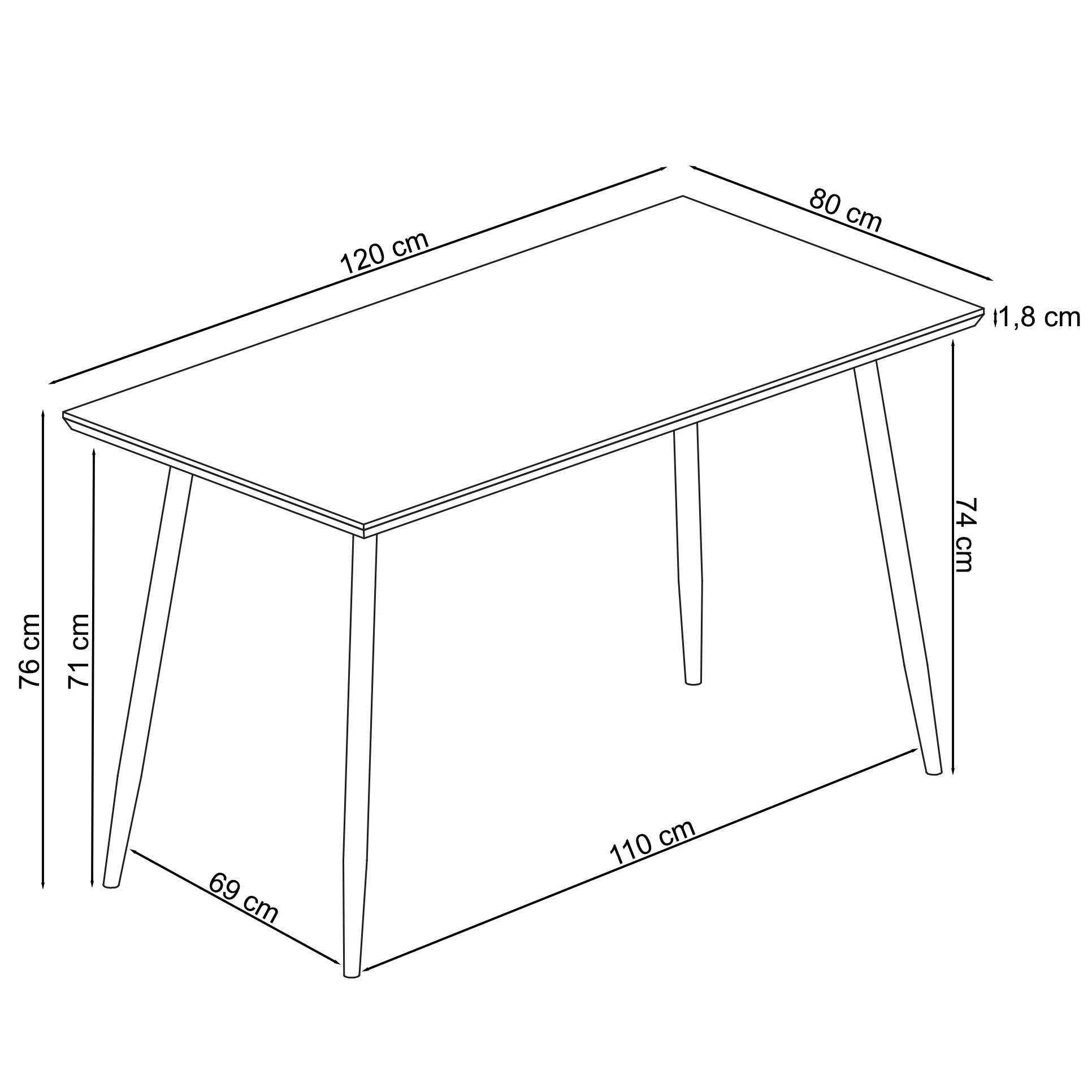 OTTO home Eckbankgruppe »Danny/Ianna/Derrek« Set, Eckbankgruppe mit Tisch, Eckbank, Stühle, 4 tlg. Sitzgruppe, Eckbank und Stühle bequem gepolstert, Tisch 120x80 cm
