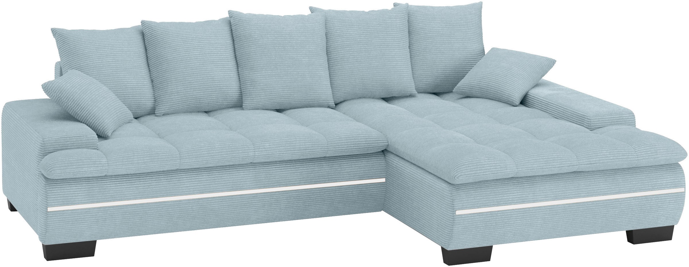 Mr. Couch Ecksofa »Haiti II, L-Form«, RGB-LED Beleuchtung, Kaltschaum, wahl günstig online kaufen
