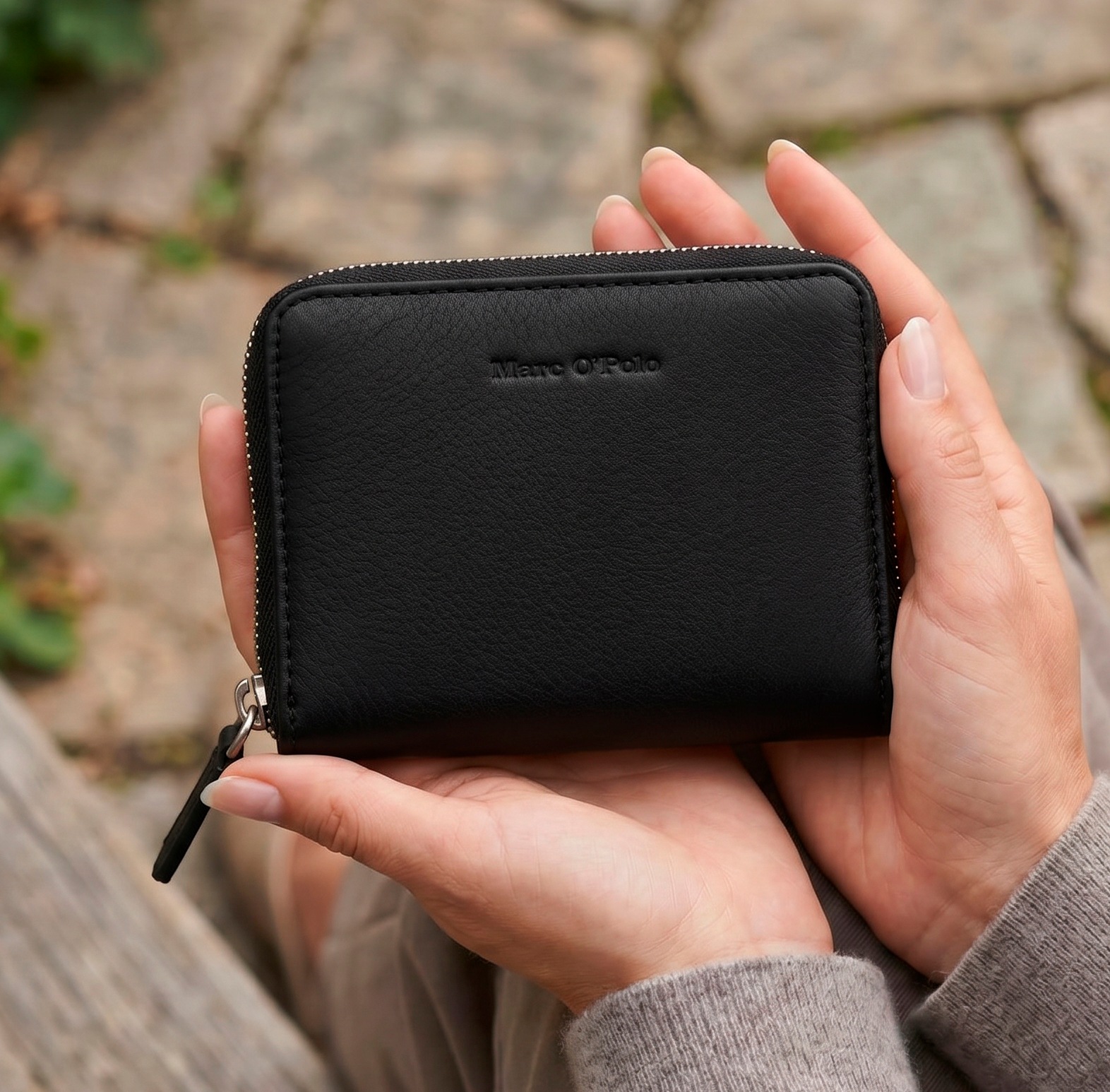 Marc O'Polo Accessories Geldbörse Geldbeutel, Money Pocket, Portemonnaie mit Logoschriftzug