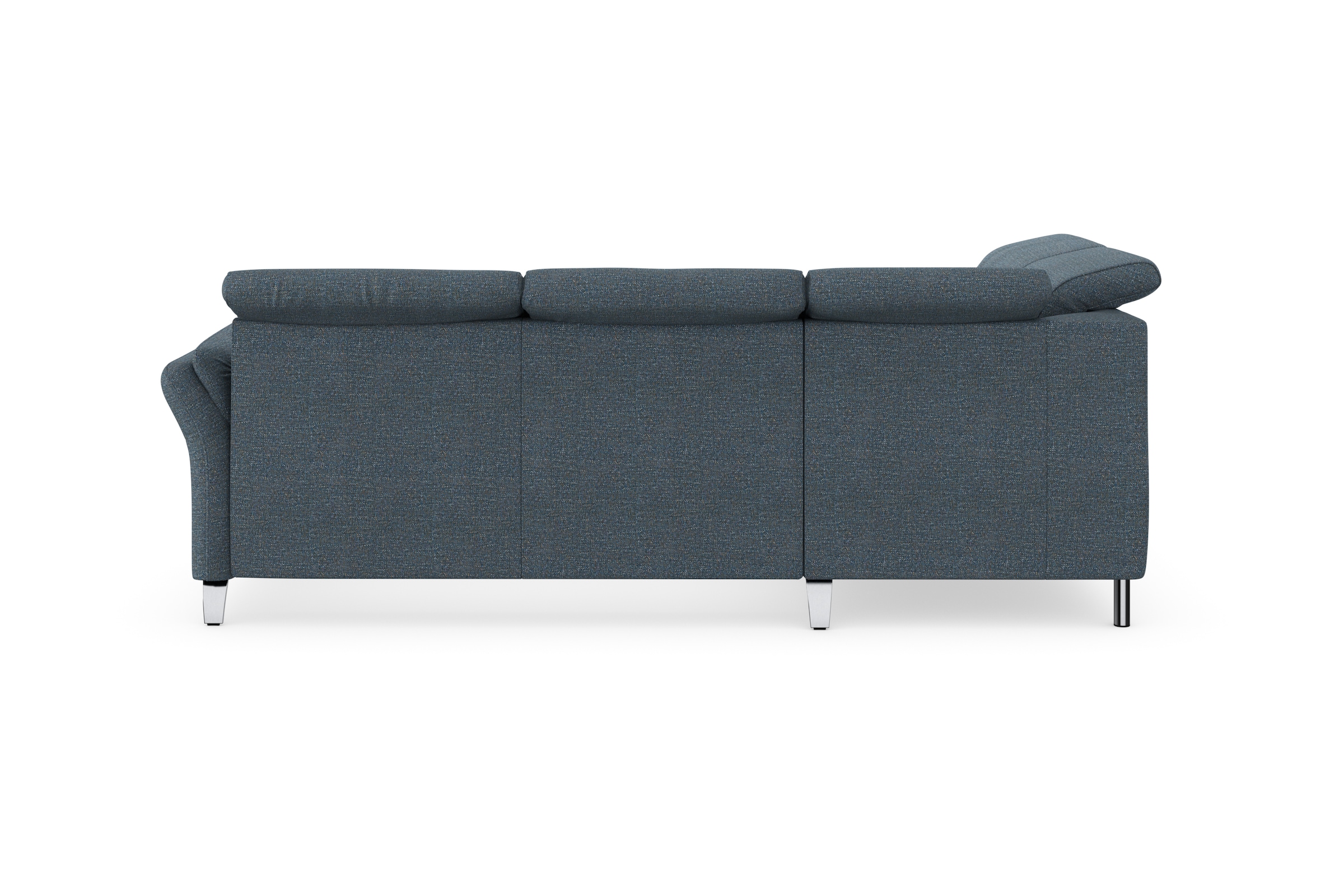 sit&more Ecksofa »Grenoble L-Form mit Federkern«, wahlweise mit Bettfunktion, Bettkasten, Arm- und Kopfteilverstellung